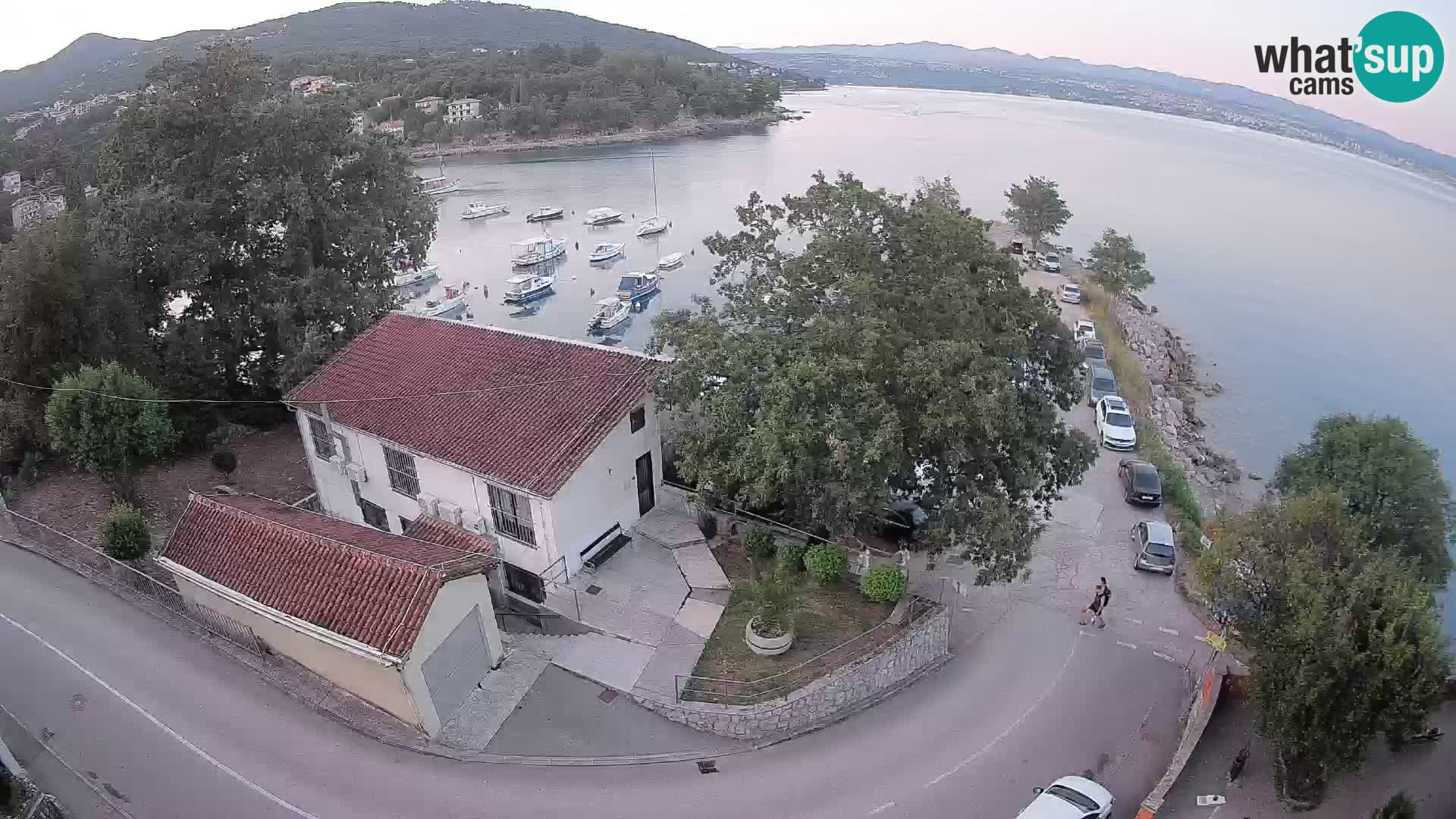 Webcam port d’Ika – Vue en direct et lumières d’Opatija