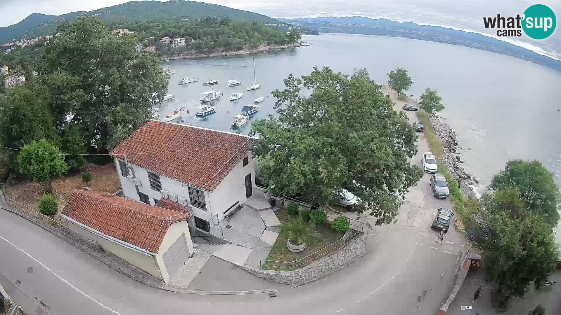 Webcam Ika Hafen – LIVE Blick auf den Hafen und die Lichter von Opatija