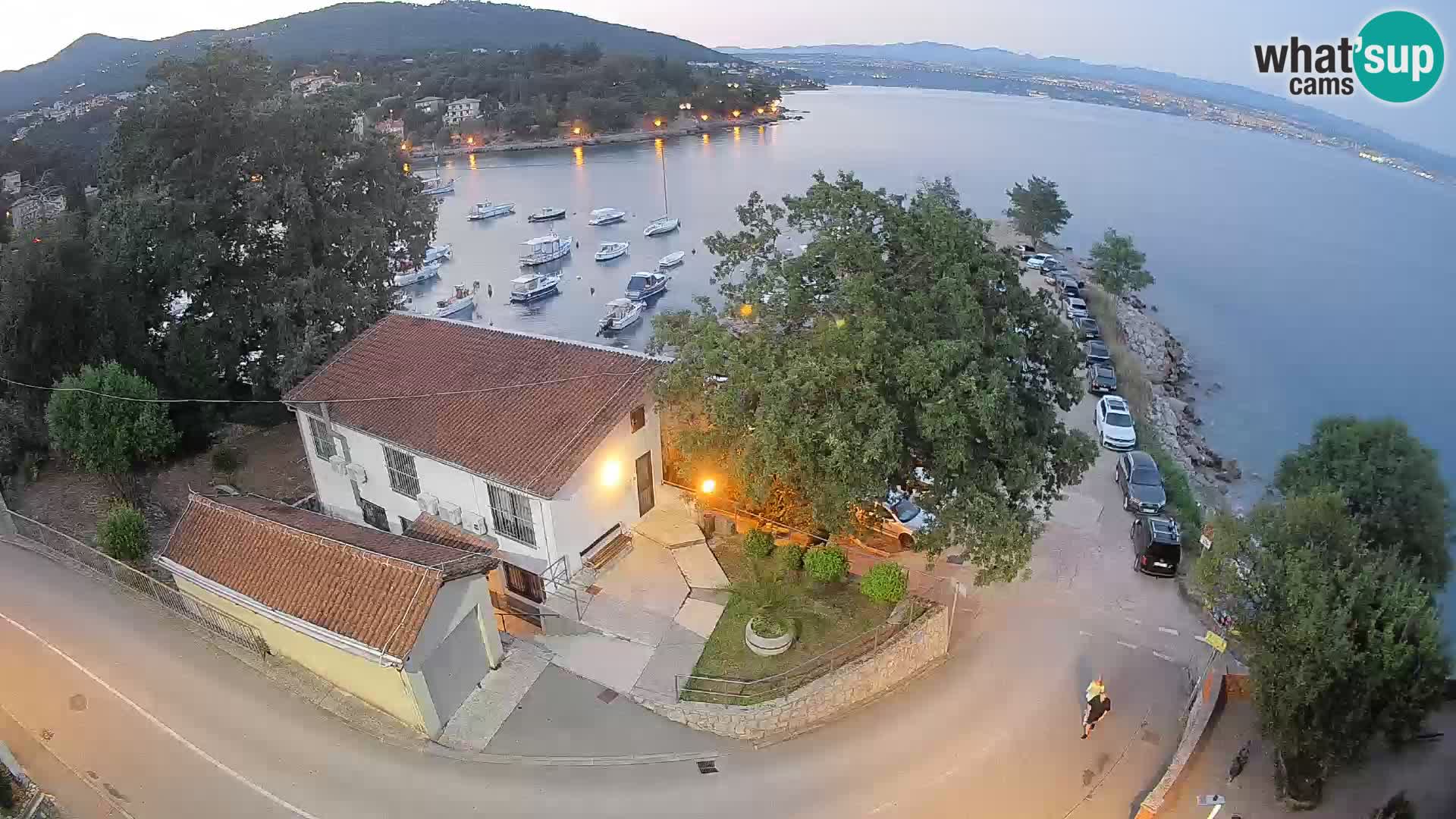 Webcam Ika Hafen – LIVE Blick auf den Hafen und die Lichter von Opatija