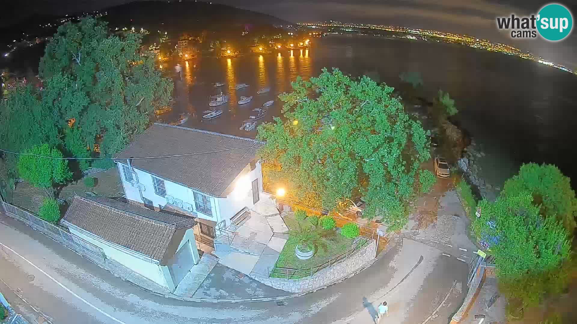 Webcam Ika Hafen – LIVE Blick auf den Hafen und die Lichter von Opatija