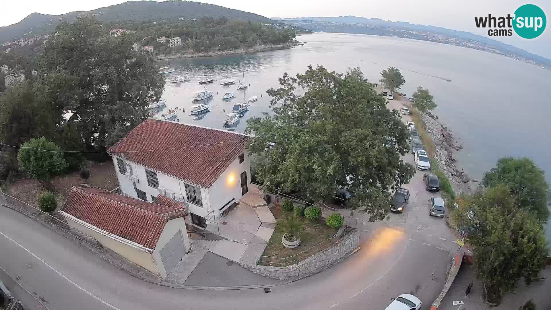 Webcam porto Ika – Vista LIVE sul porto e le luci di Opatija