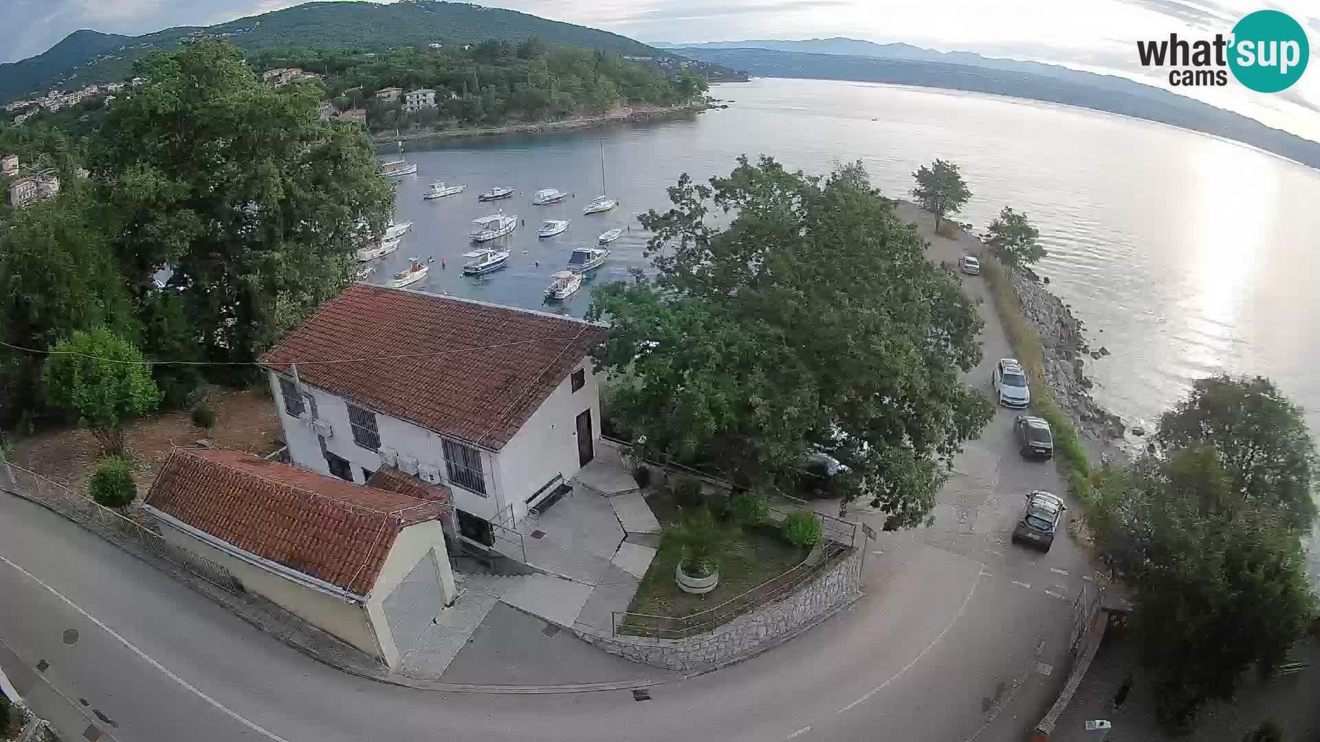 Webcam Ika Hafen – LIVE Blick auf den Hafen und die Lichter von Opatija