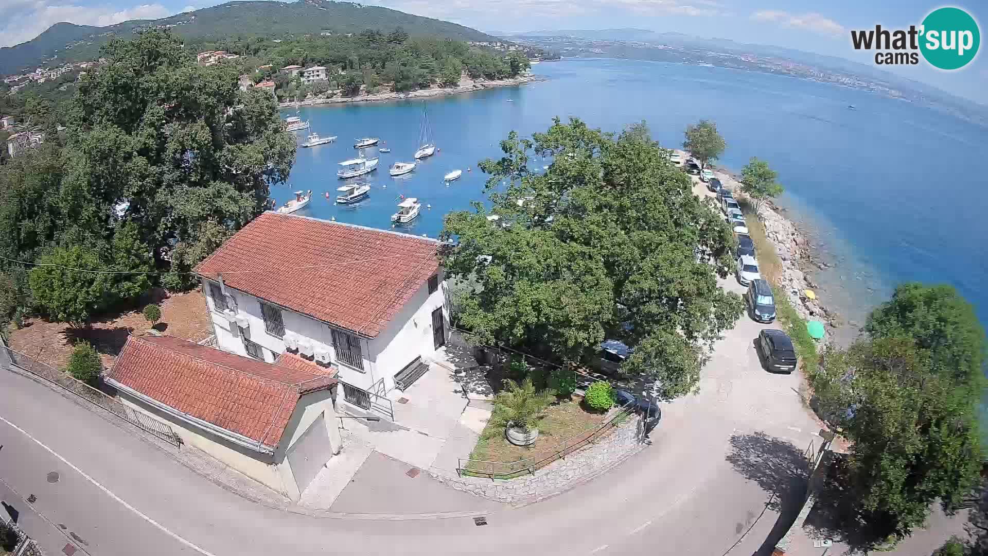 Webcam Ika Hafen – LIVE Blick auf den Hafen und die Lichter von Opatija