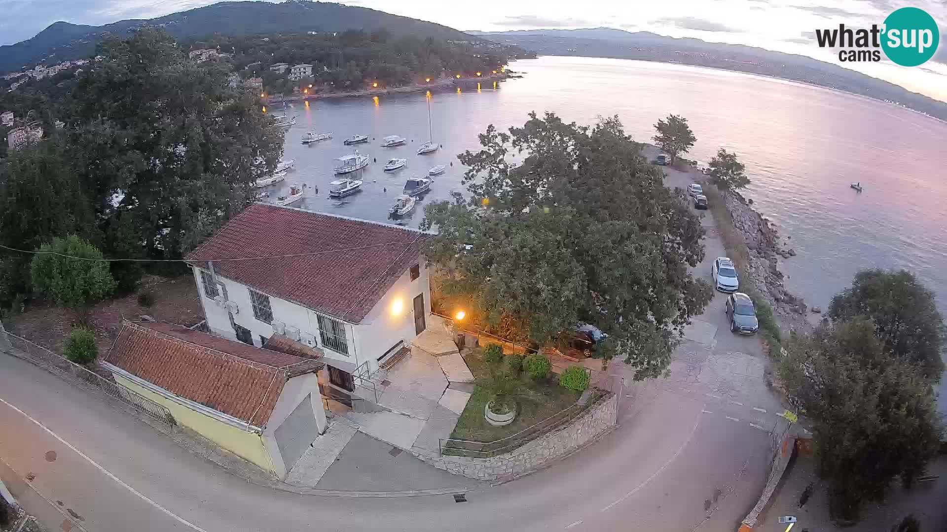 Webcam Ika Hafen – LIVE Blick auf den Hafen und die Lichter von Opatija