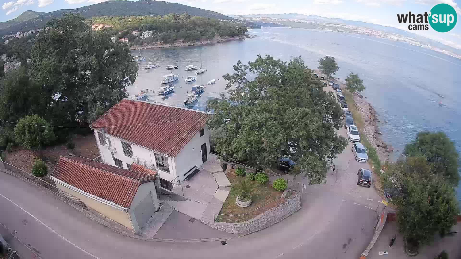 Webcam Ika Hafen – LIVE Blick auf den Hafen und die Lichter von Opatija