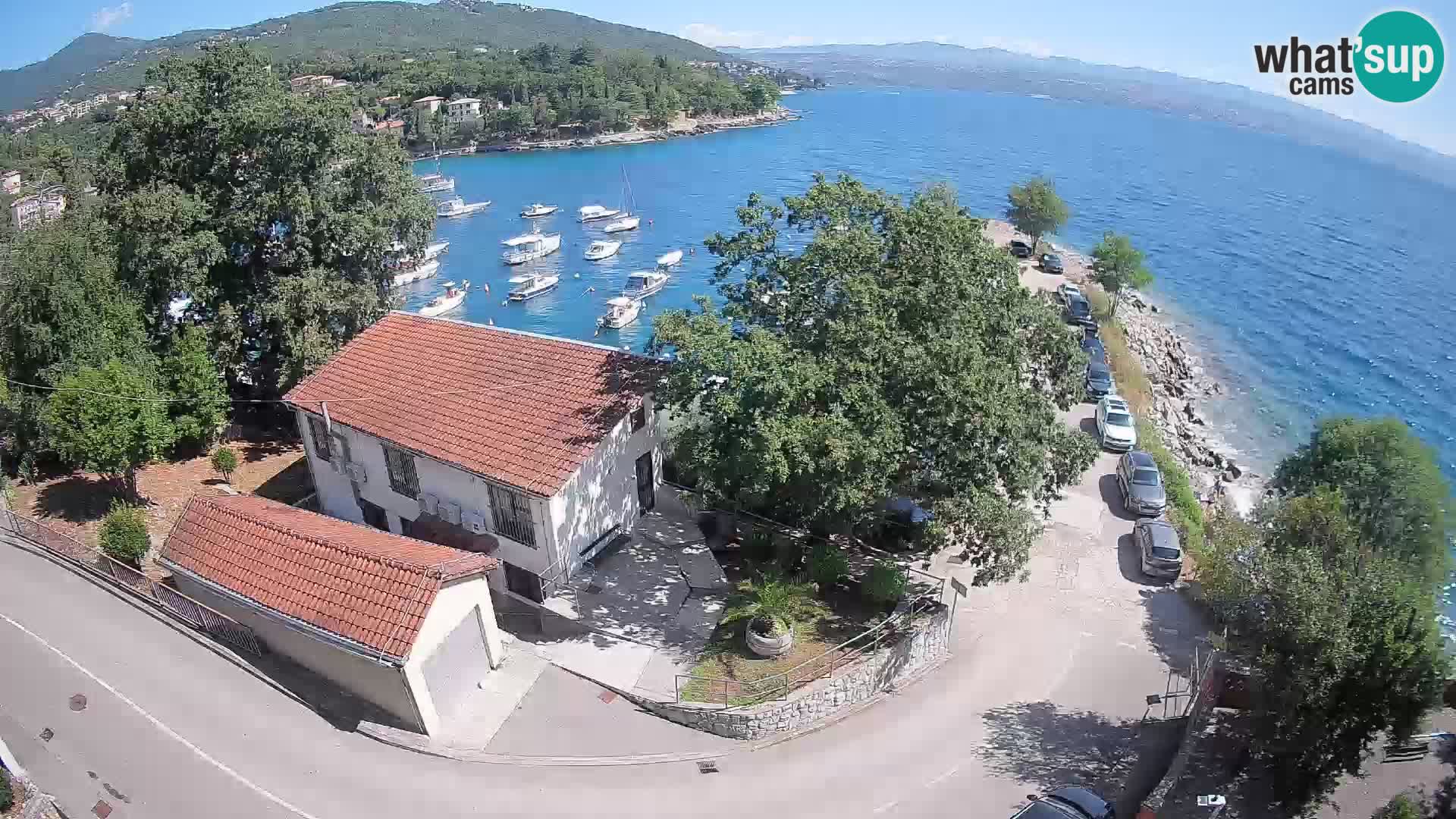 Webcam Ika Hafen – LIVE Blick auf den Hafen und die Lichter von Opatija