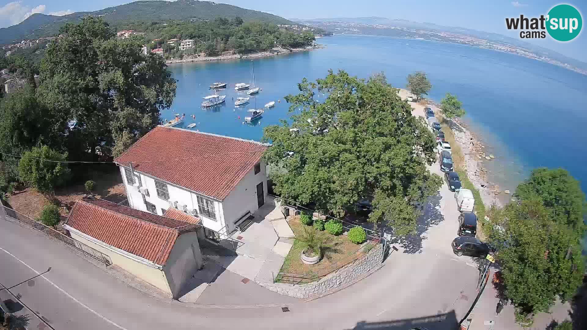 Webcam port d’Ika – Vue en direct et lumières d’Opatija