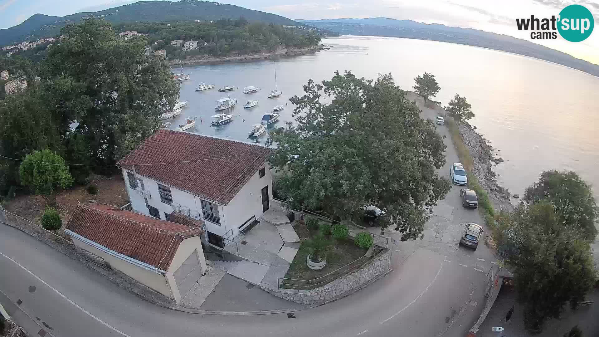 Webcam Ika Hafen – LIVE Blick auf den Hafen und die Lichter von Opatija