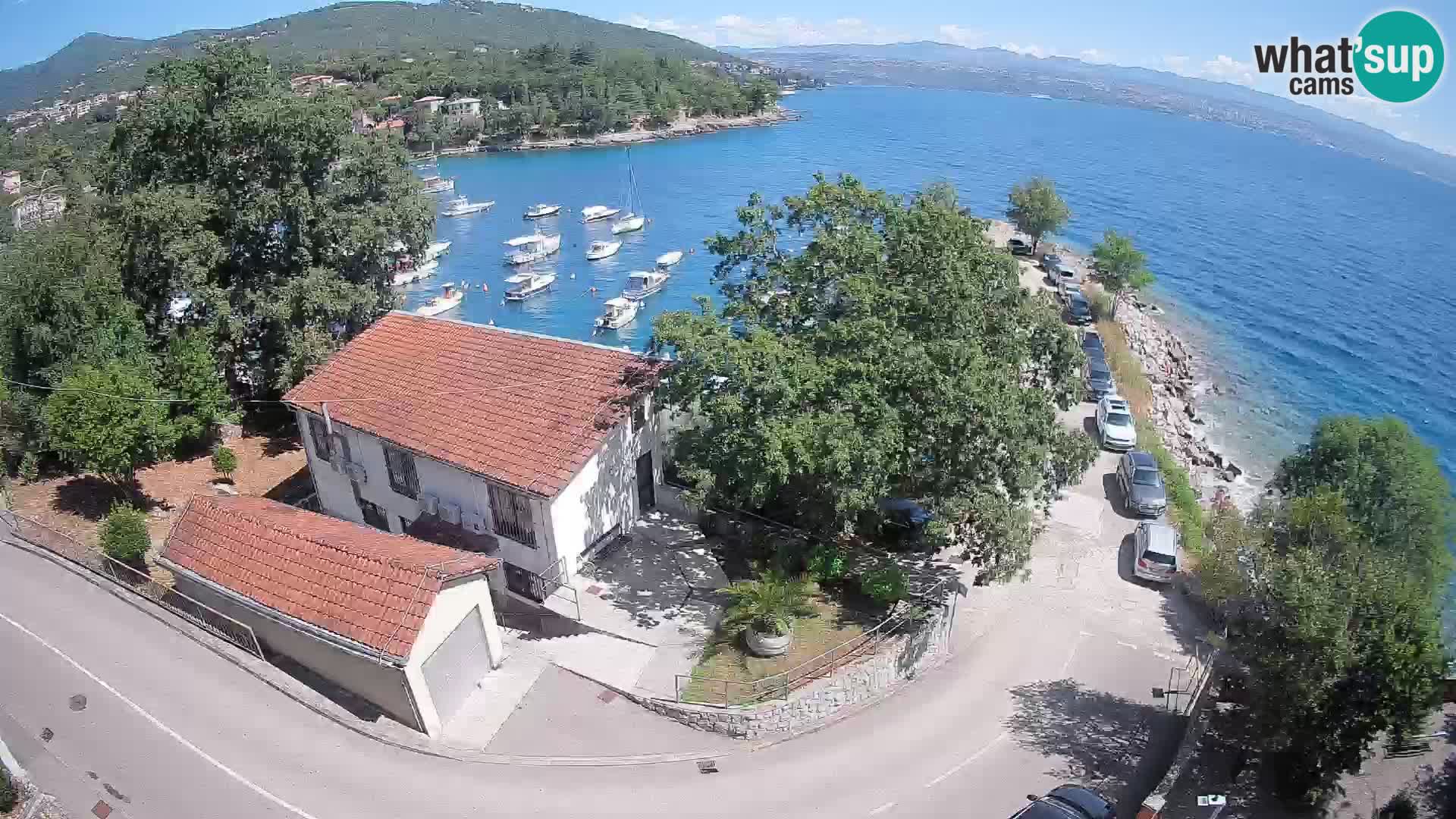 Webcam Ika Hafen – LIVE Blick auf den Hafen und die Lichter von Opatija