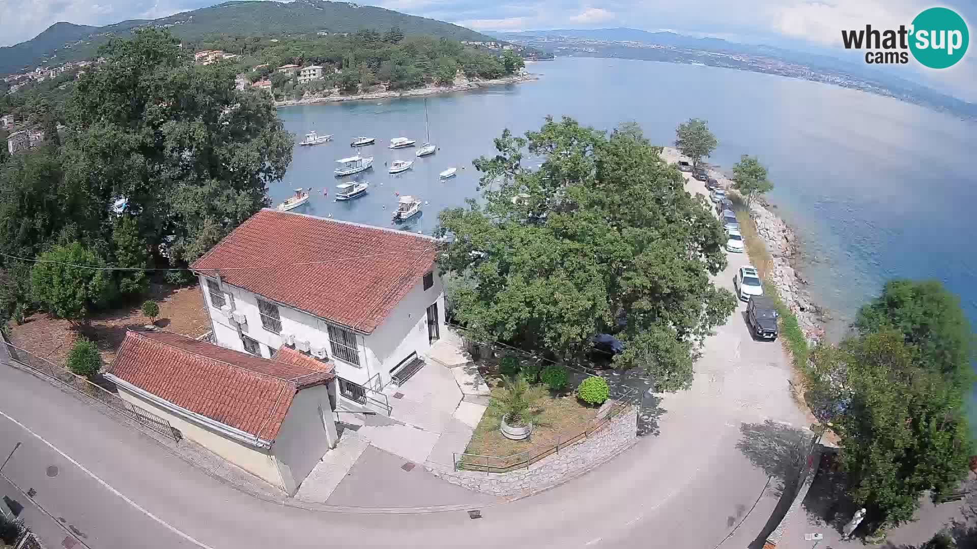 Webcam Ika Hafen – LIVE Blick auf den Hafen und die Lichter von Opatija