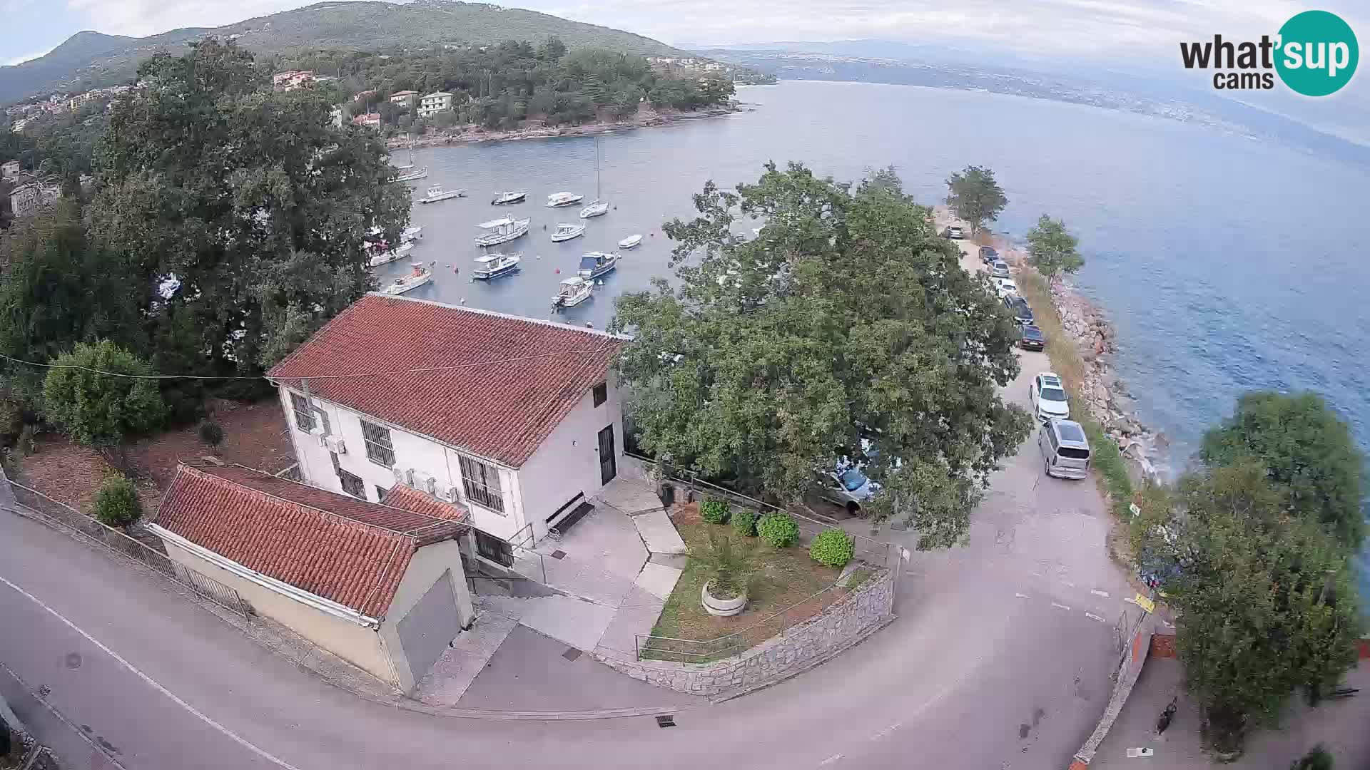 Webcam Ika Hafen – LIVE Blick auf den Hafen und die Lichter von Opatija