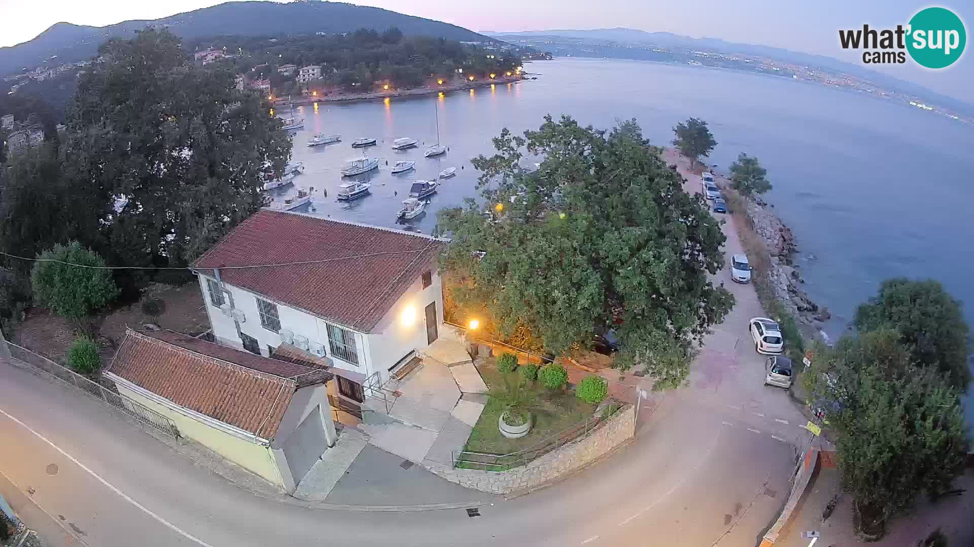 Webcam Ika Hafen – LIVE Blick auf den Hafen und die Lichter von Opatija