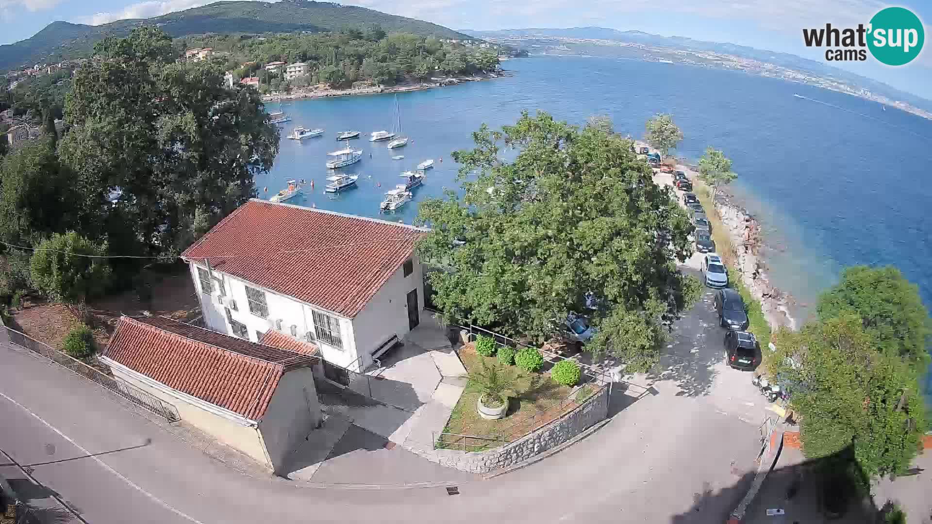 Webcam Ika Hafen – LIVE Blick auf den Hafen und die Lichter von Opatija