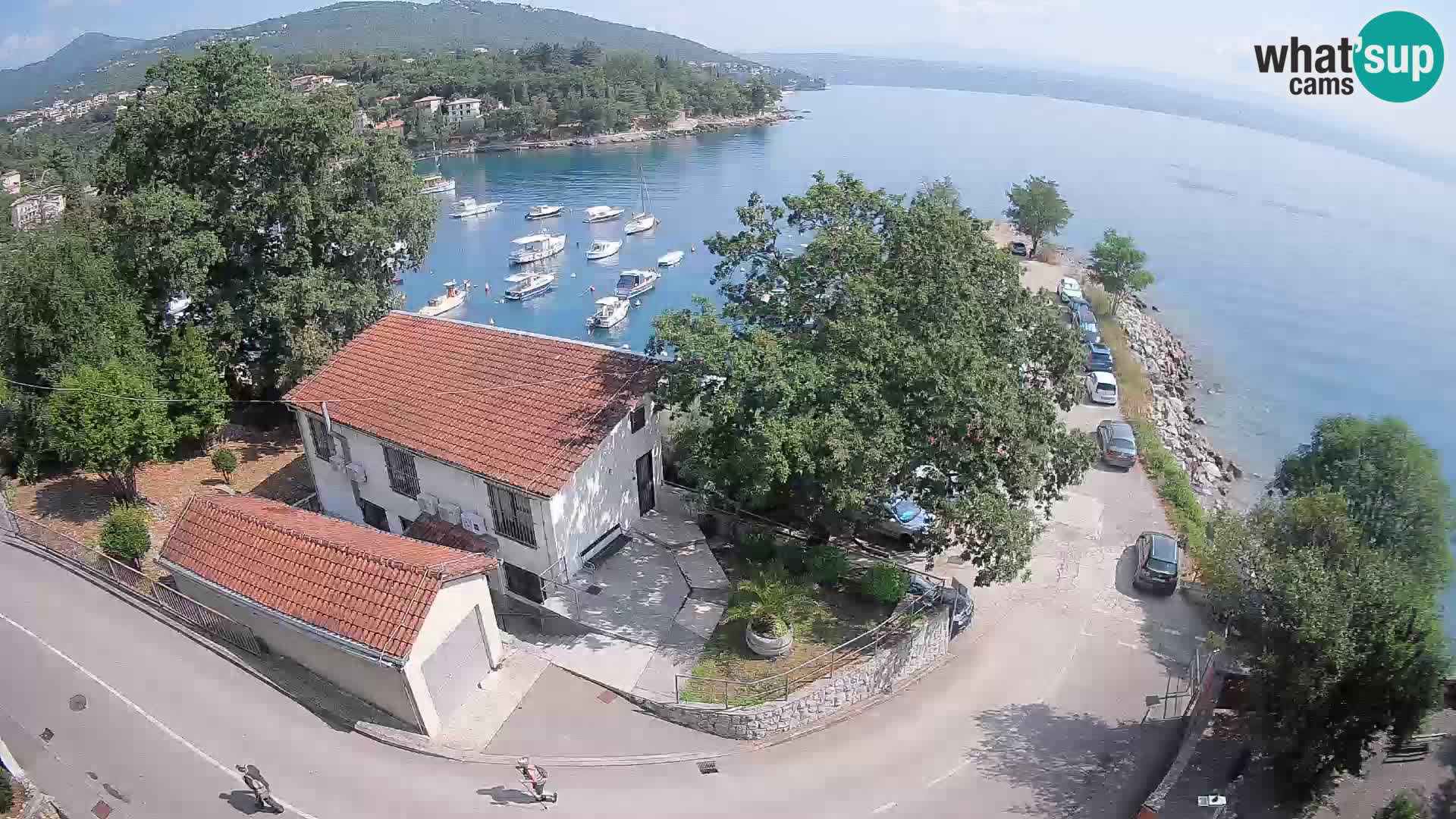 Webcam Ika Hafen – LIVE Blick auf den Hafen und die Lichter von Opatija