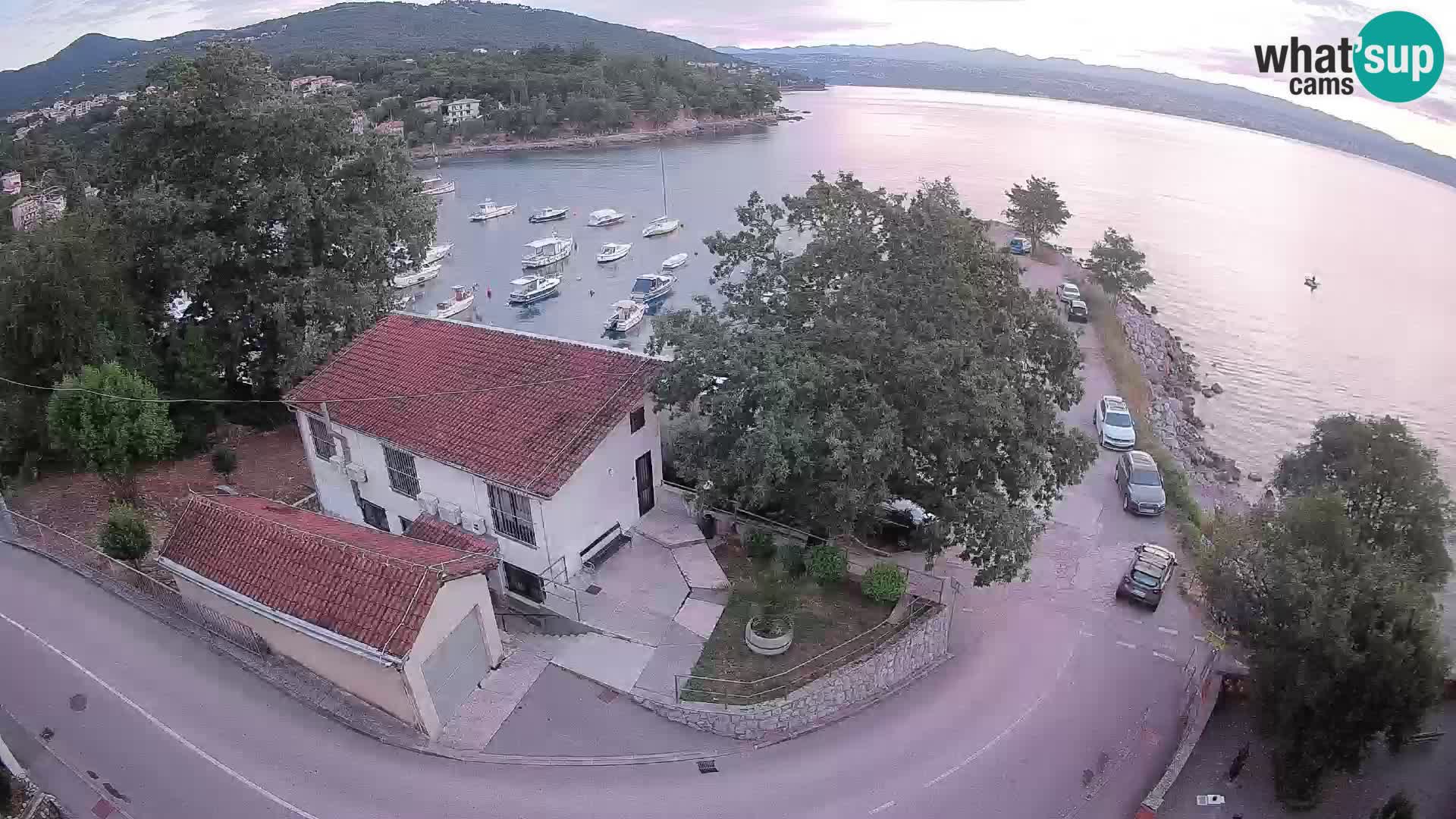 Webcam port d’Ika – Vue en direct et lumières d’Opatija