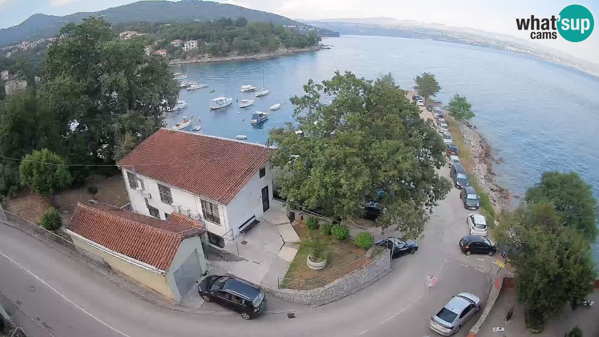 Webcam Ika Hafen – LIVE Blick auf den Hafen und die Lichter von Opatija