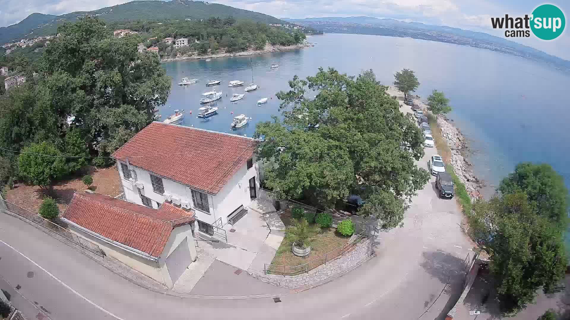 Webcam Ika Hafen – LIVE Blick auf den Hafen und die Lichter von Opatija