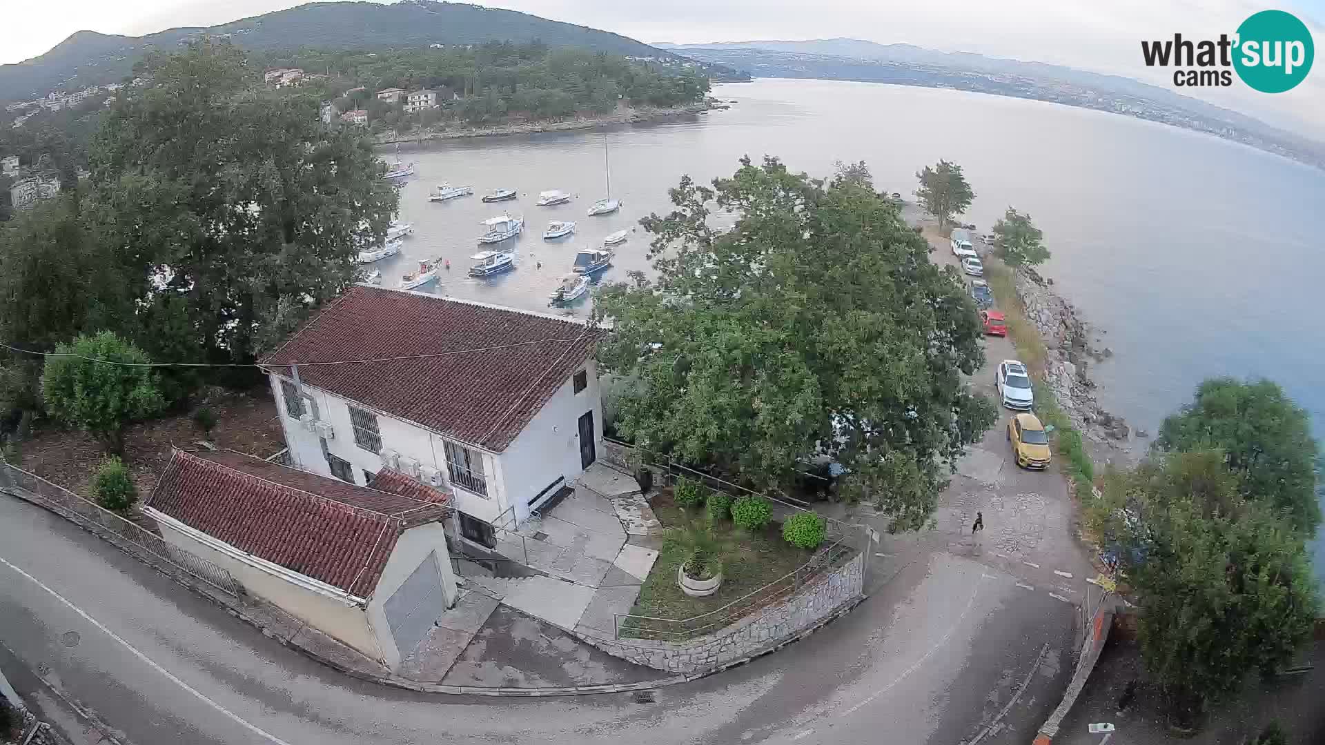 Webcam Ika Hafen – LIVE Blick auf den Hafen und die Lichter von Opatija