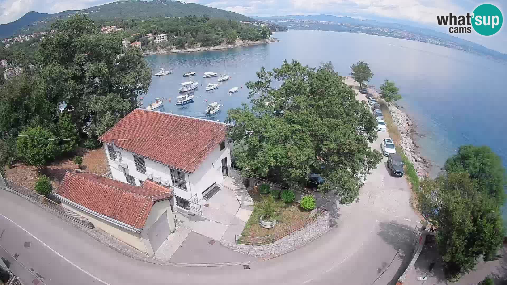 Webcam Ika Hafen – LIVE Blick auf den Hafen und die Lichter von Opatija
