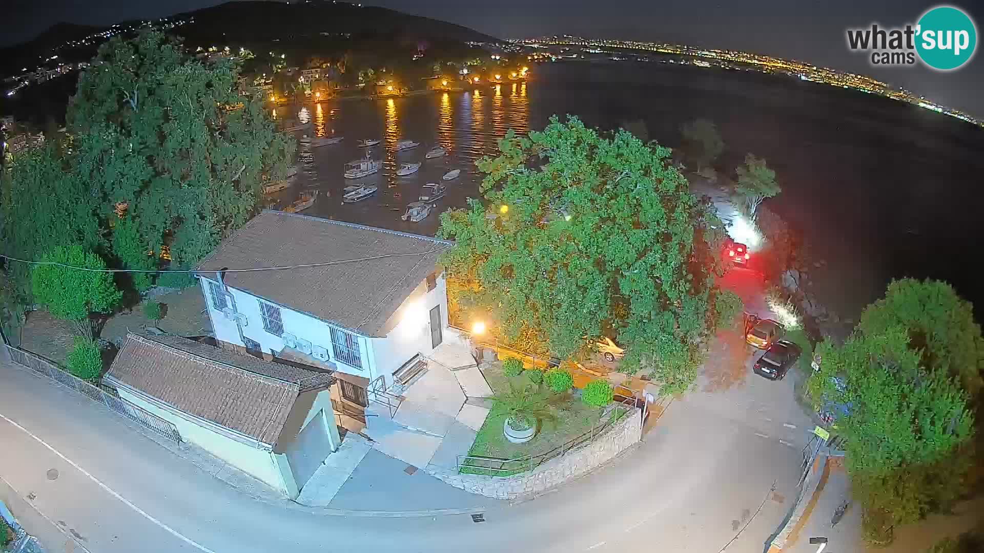 Webcam Ika Hafen – LIVE Blick auf den Hafen und die Lichter von Opatija