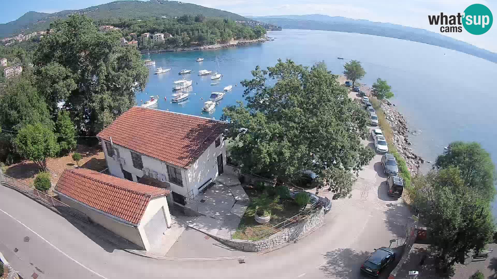 Webcam Ika Hafen – LIVE Blick auf den Hafen und die Lichter von Opatija