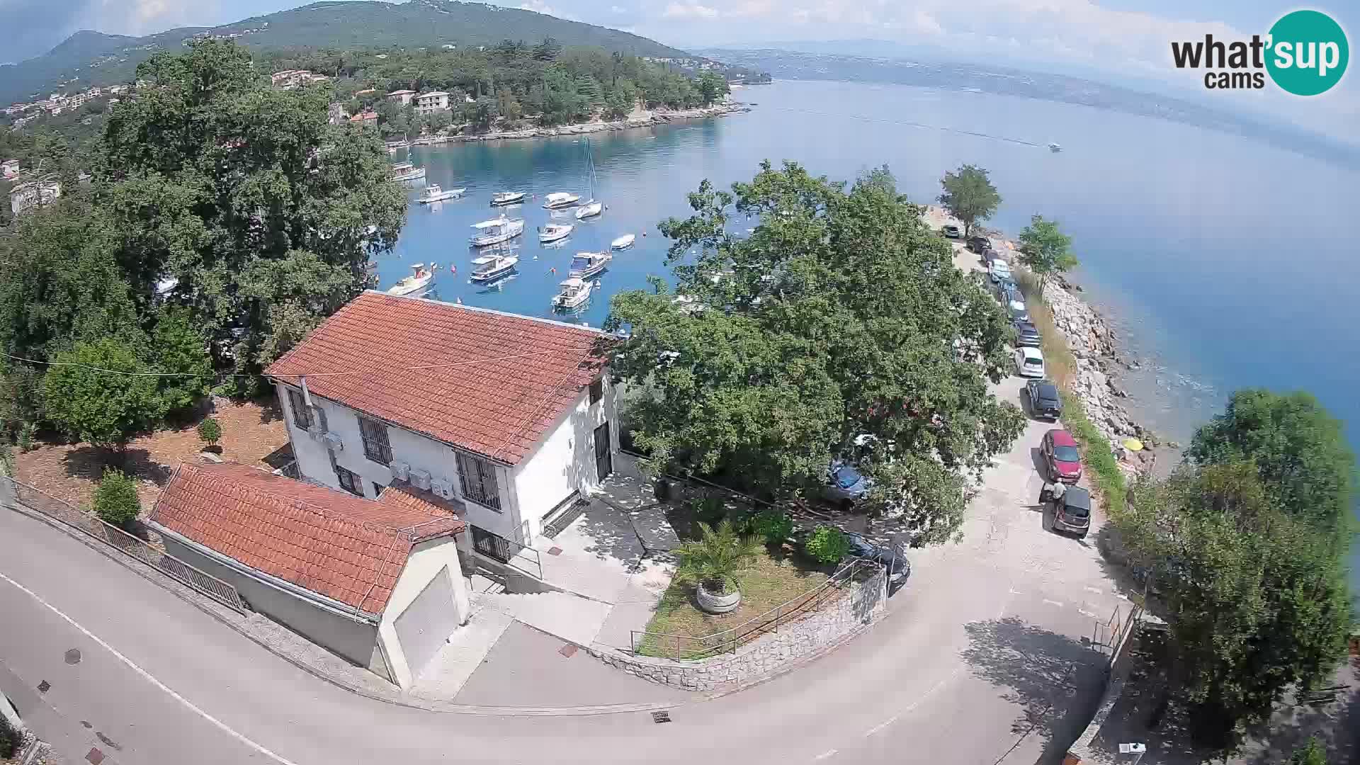 Webcam Ika Hafen – LIVE Blick auf den Hafen und die Lichter von Opatija