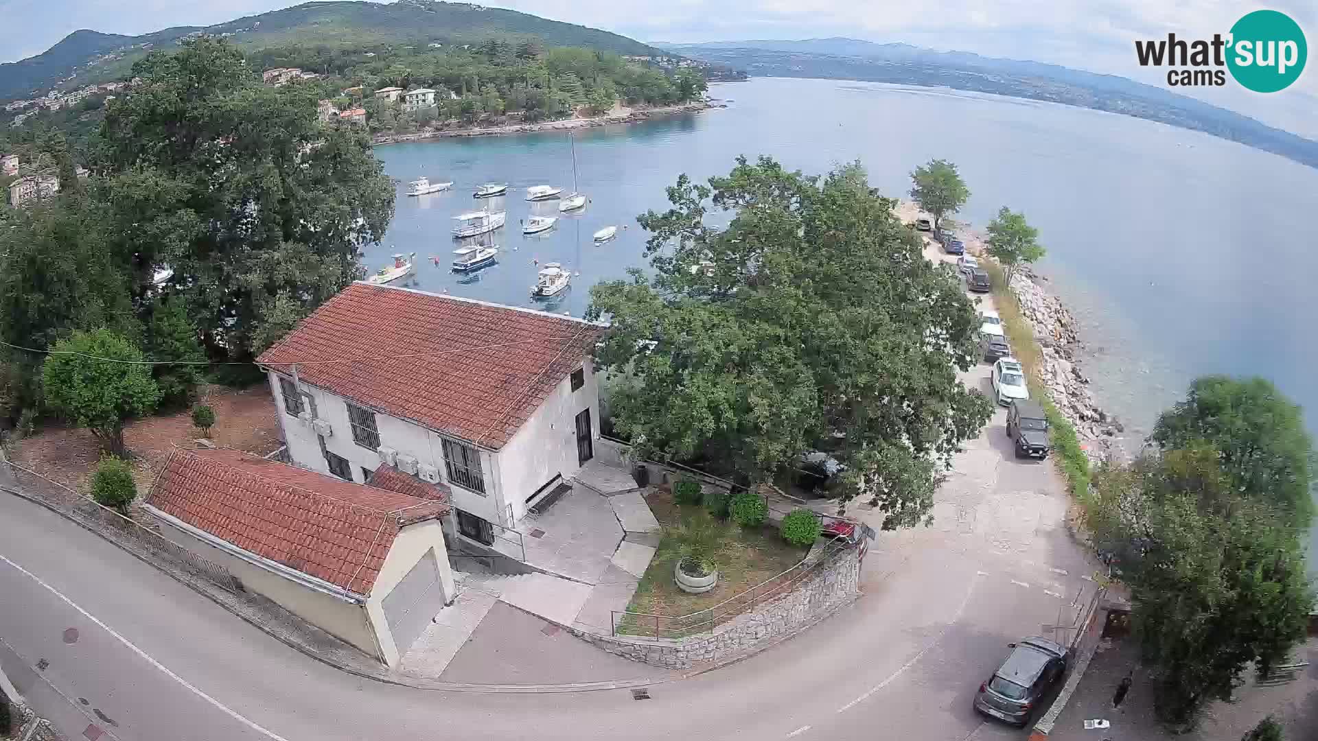 Webcam Ika Hafen – LIVE Blick auf den Hafen und die Lichter von Opatija
