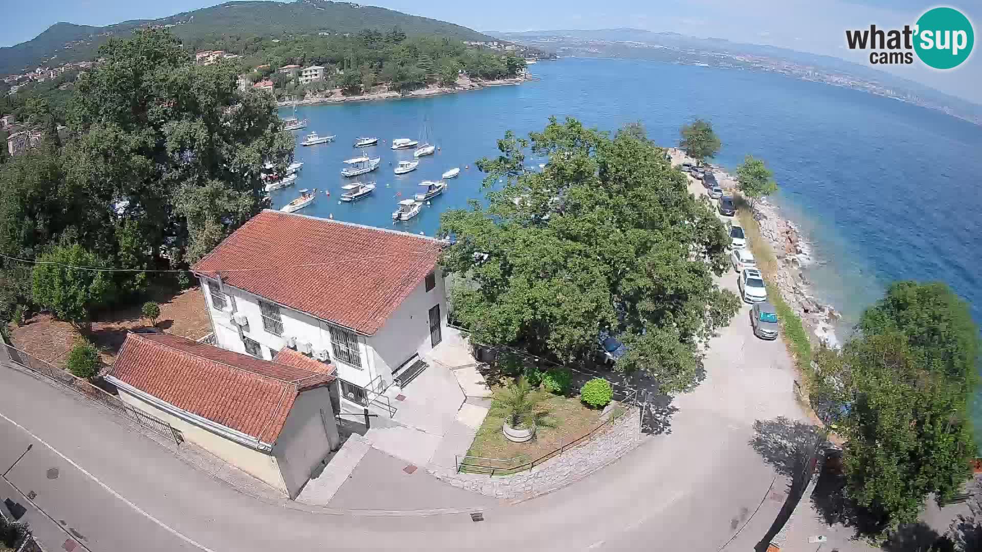 Webcam Ika Hafen – LIVE Blick auf den Hafen und die Lichter von Opatija