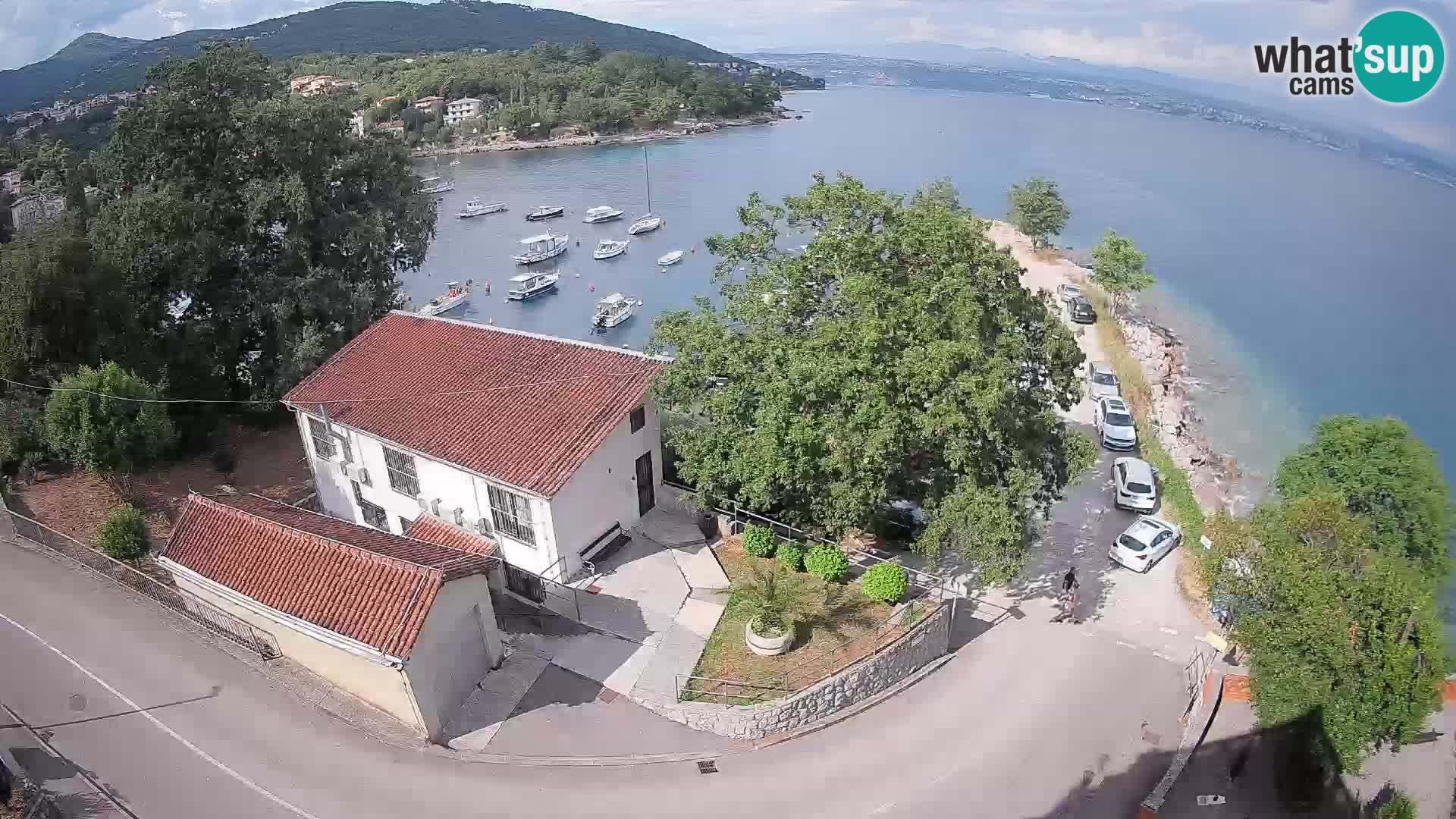 Webcam Ika Hafen – LIVE Blick auf den Hafen und die Lichter von Opatija