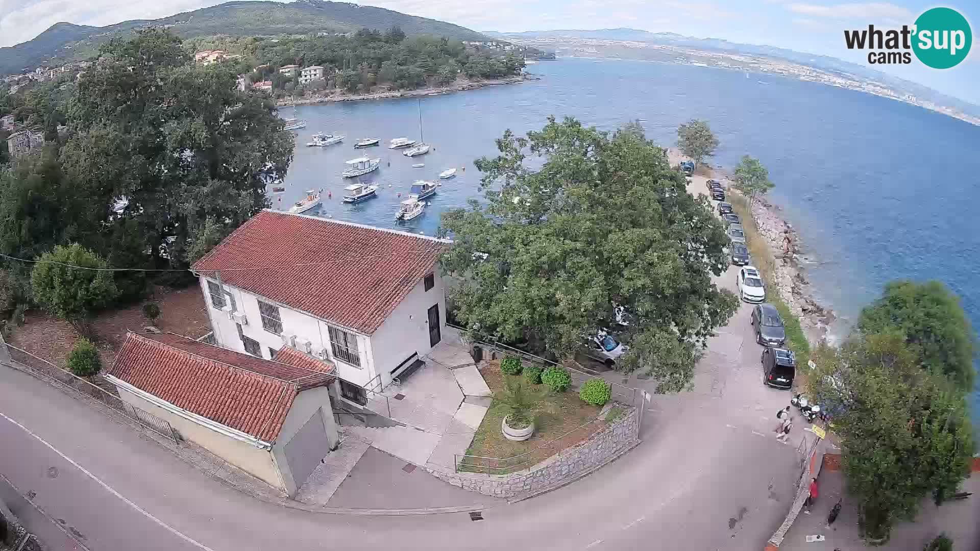 Webcam Ika Hafen – LIVE Blick auf den Hafen und die Lichter von Opatija