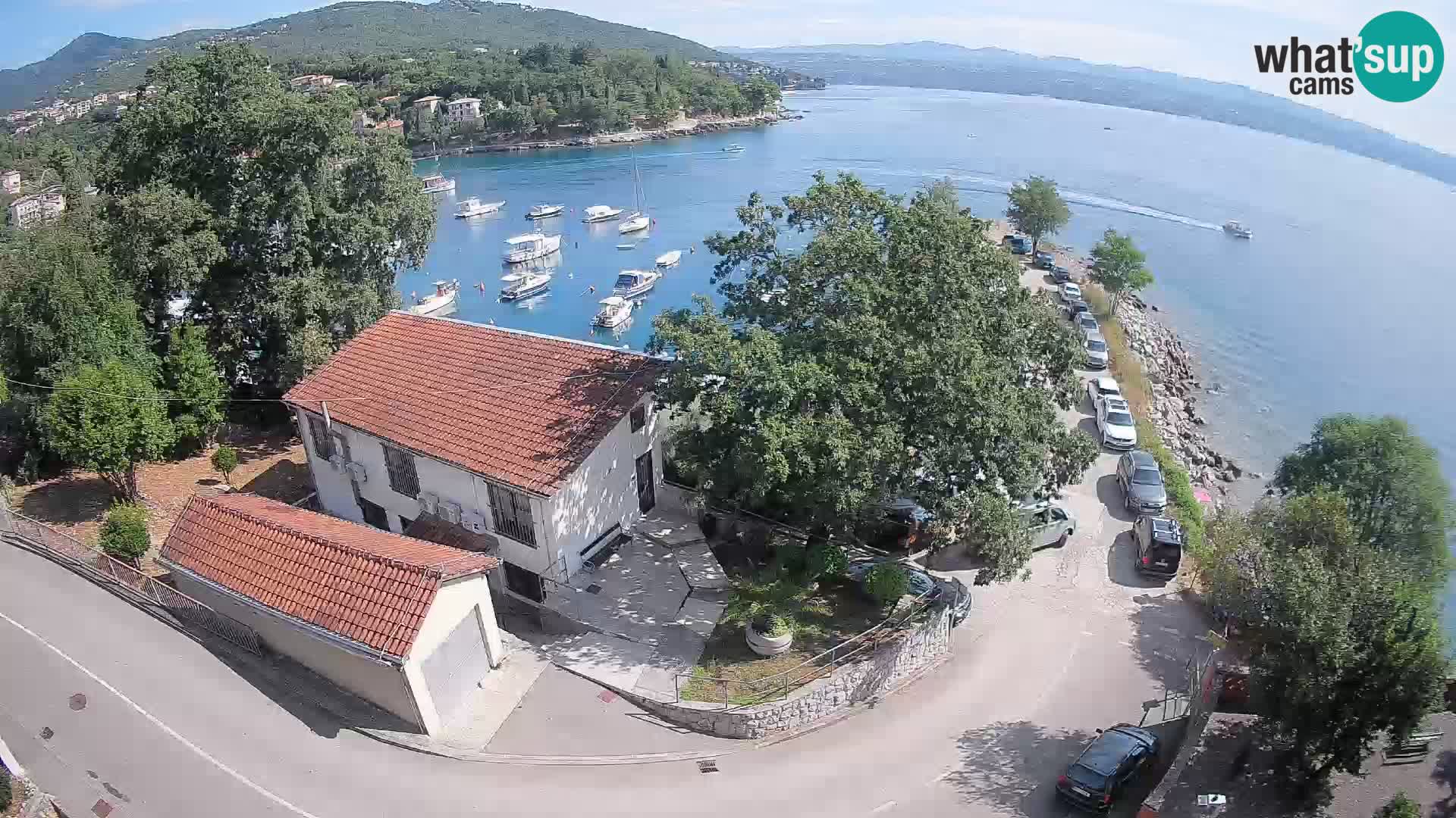 Webcam Ika Hafen – LIVE Blick auf den Hafen und die Lichter von Opatija