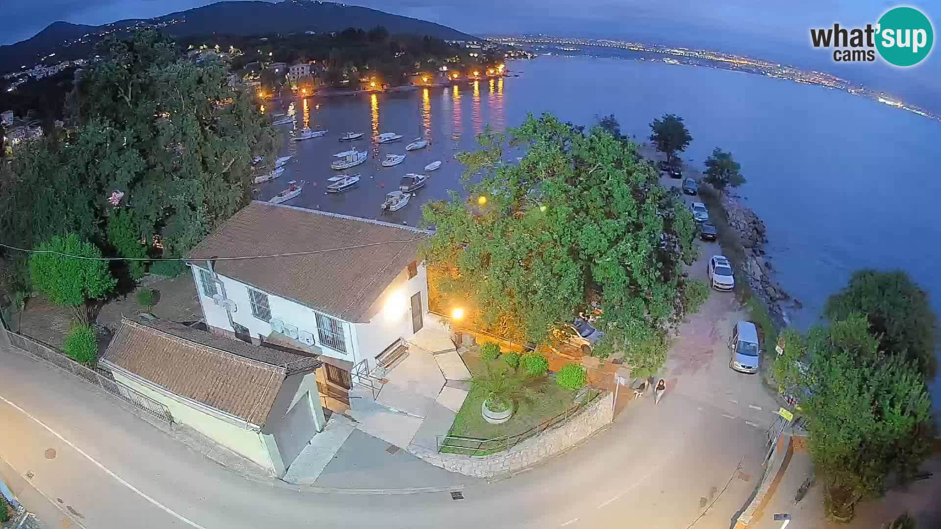 Webcam Ika Hafen – LIVE Blick auf den Hafen und die Lichter von Opatija