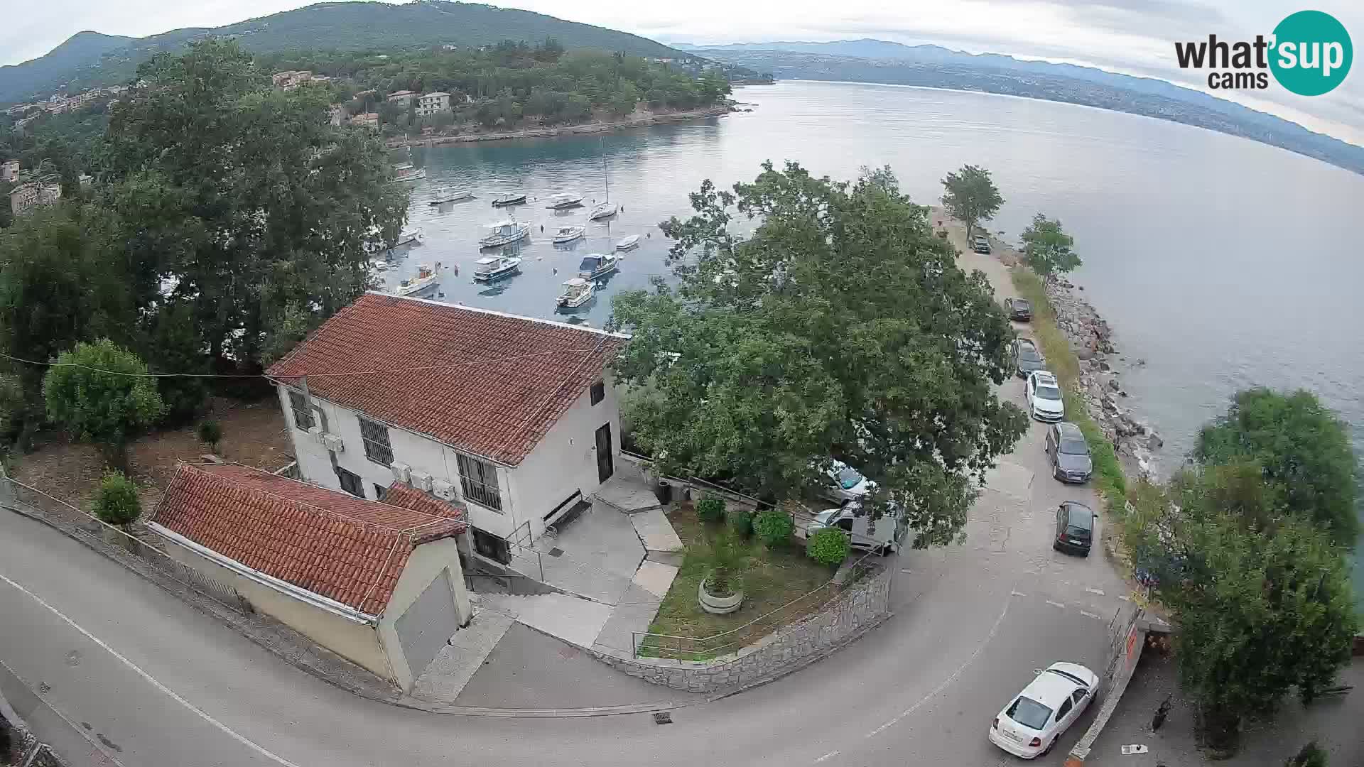 Webcam Ika Hafen – LIVE Blick auf den Hafen und die Lichter von Opatija
