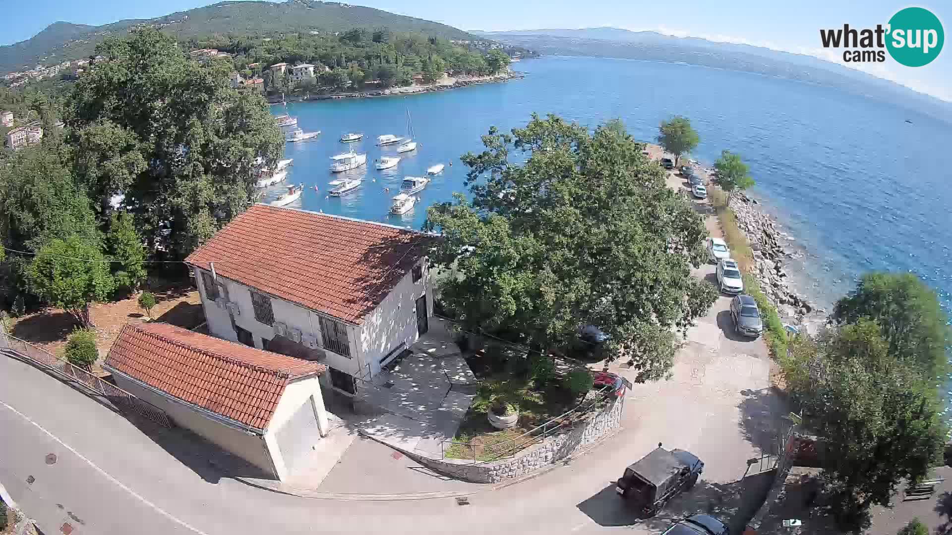Webcam Ika Hafen – LIVE Blick auf den Hafen und die Lichter von Opatija