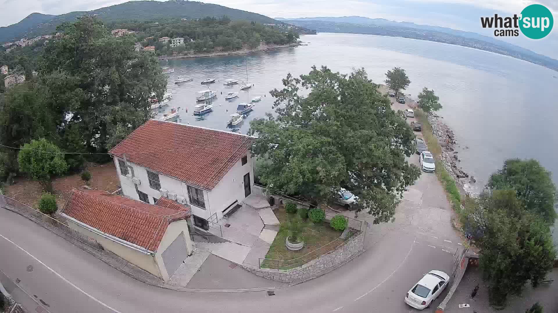 Webcam Ika Hafen – LIVE Blick auf den Hafen und die Lichter von Opatija