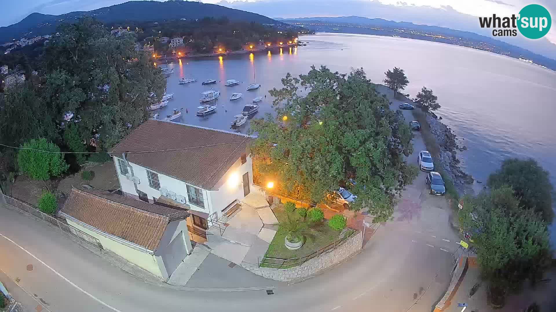 Webcam Ika Hafen – LIVE Blick auf den Hafen und die Lichter von Opatija