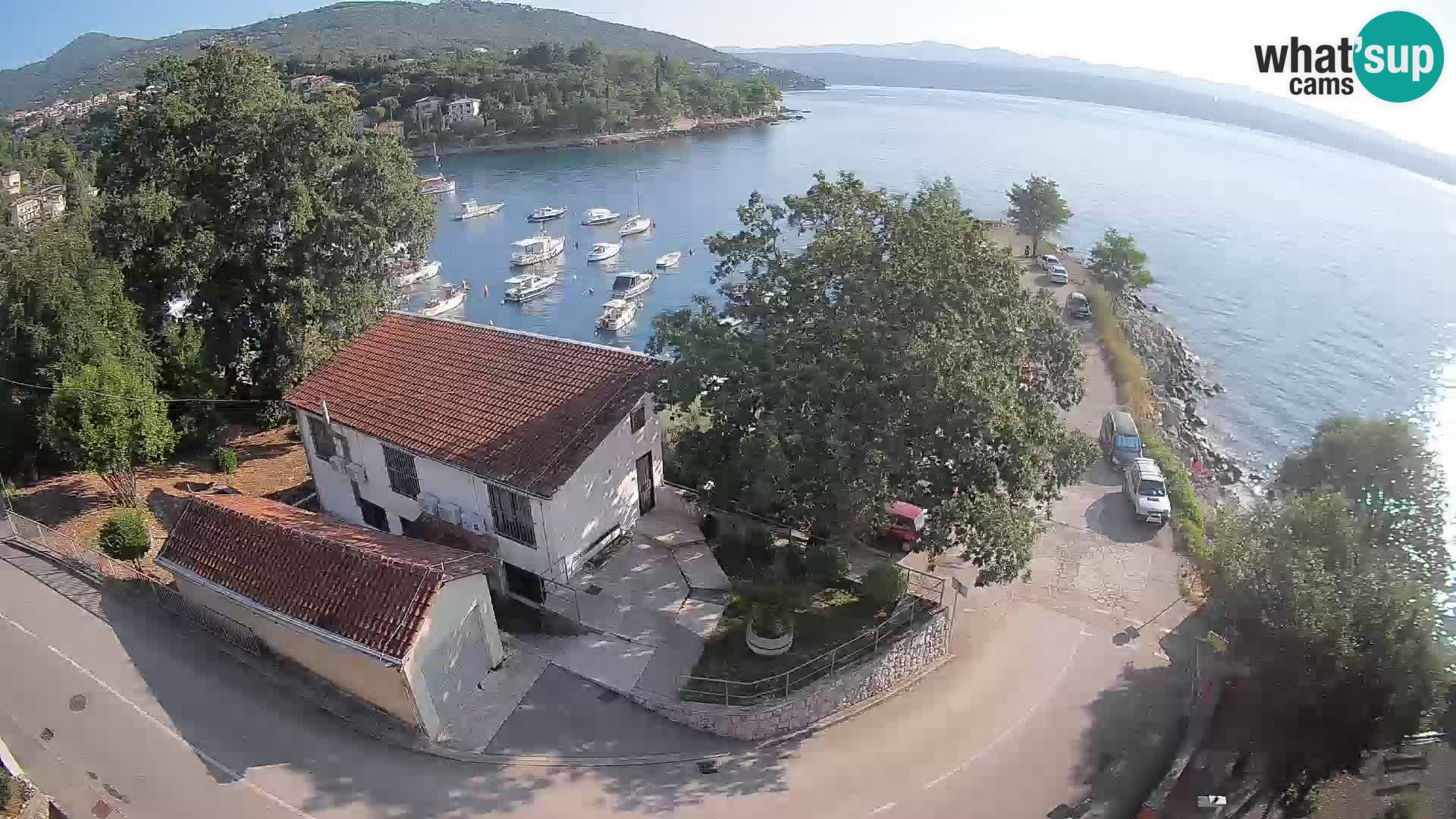 Webcam Ika Hafen – LIVE Blick auf den Hafen und die Lichter von Opatija