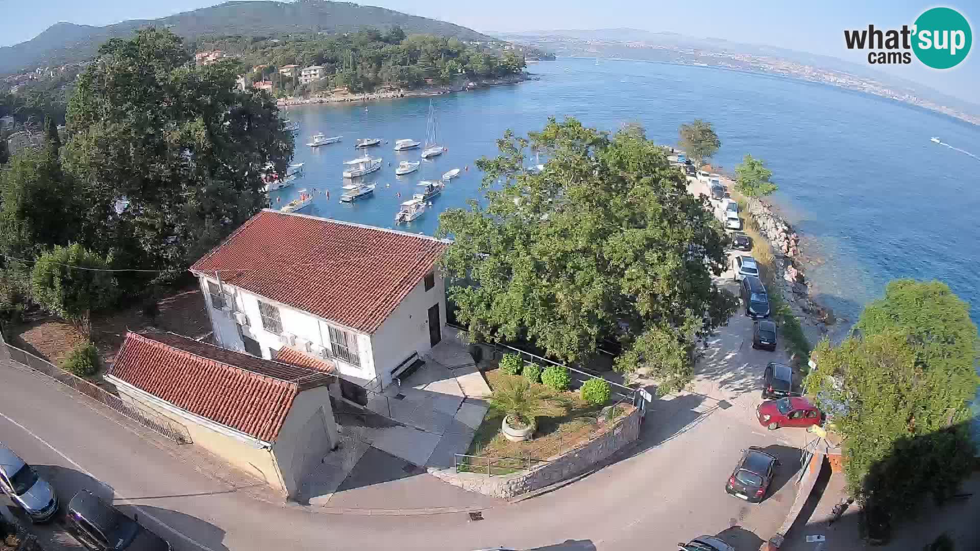 Webcam Ika Hafen – LIVE Blick auf den Hafen und die Lichter von Opatija
