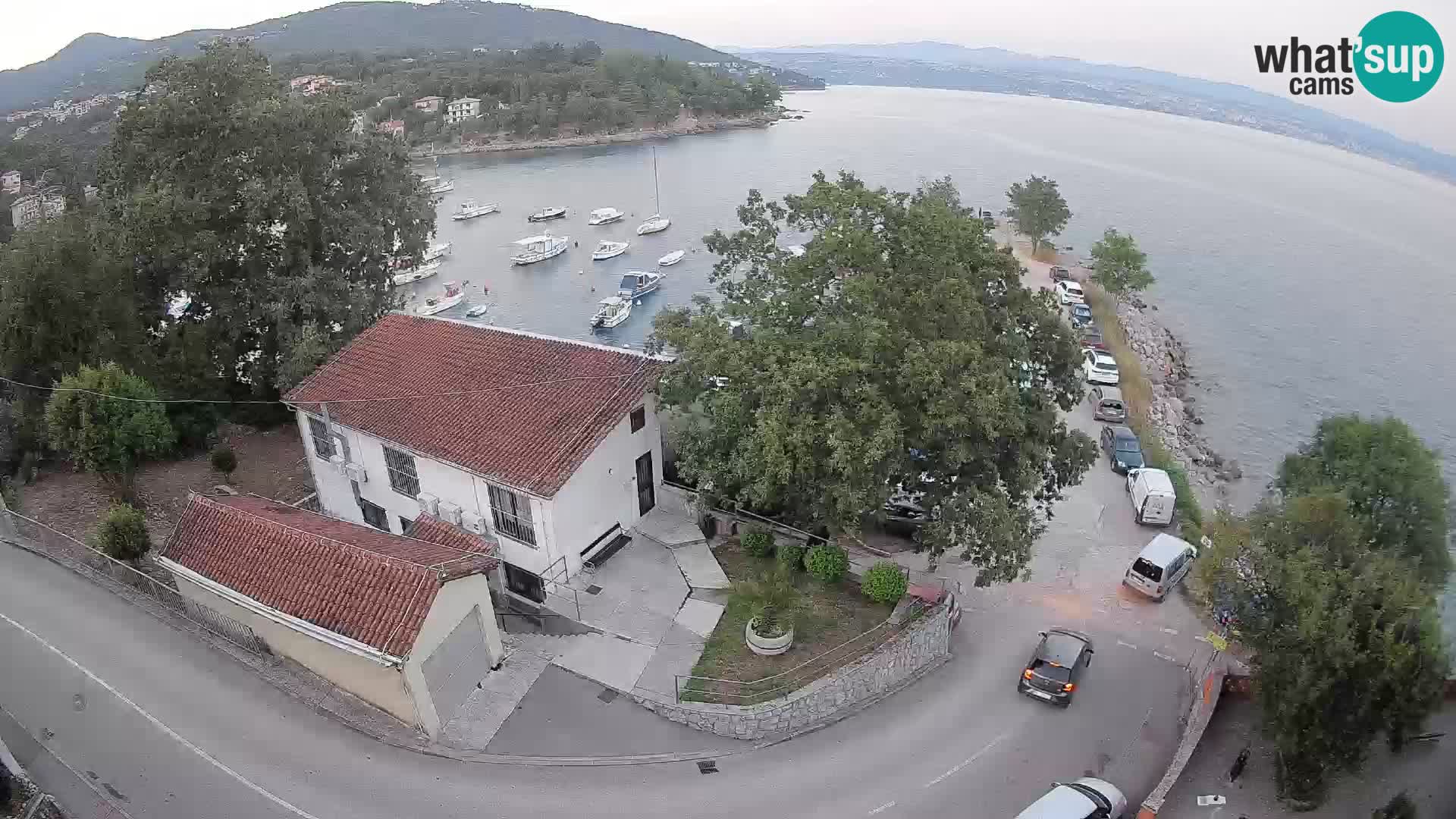 Webcam Ika Hafen – LIVE Blick auf den Hafen und die Lichter von Opatija