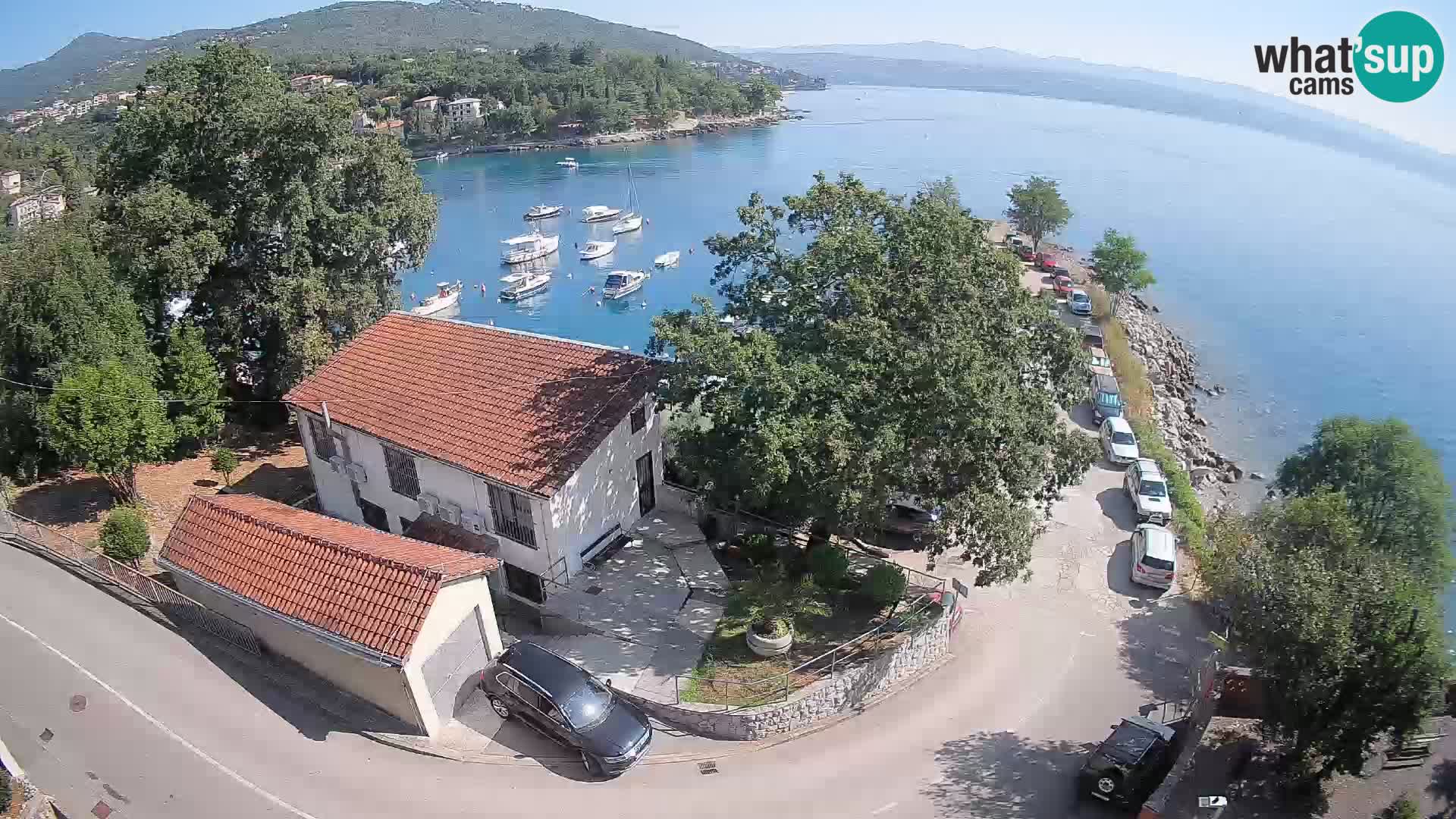 Webcam Ika Hafen – LIVE Blick auf den Hafen und die Lichter von Opatija