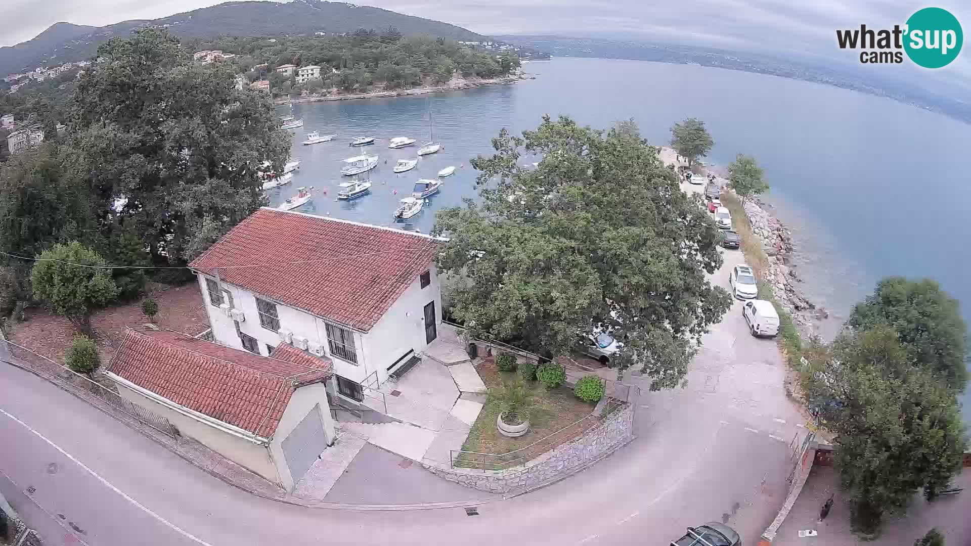 Webcam port d’Ika – Vue en direct et lumières d’Opatija