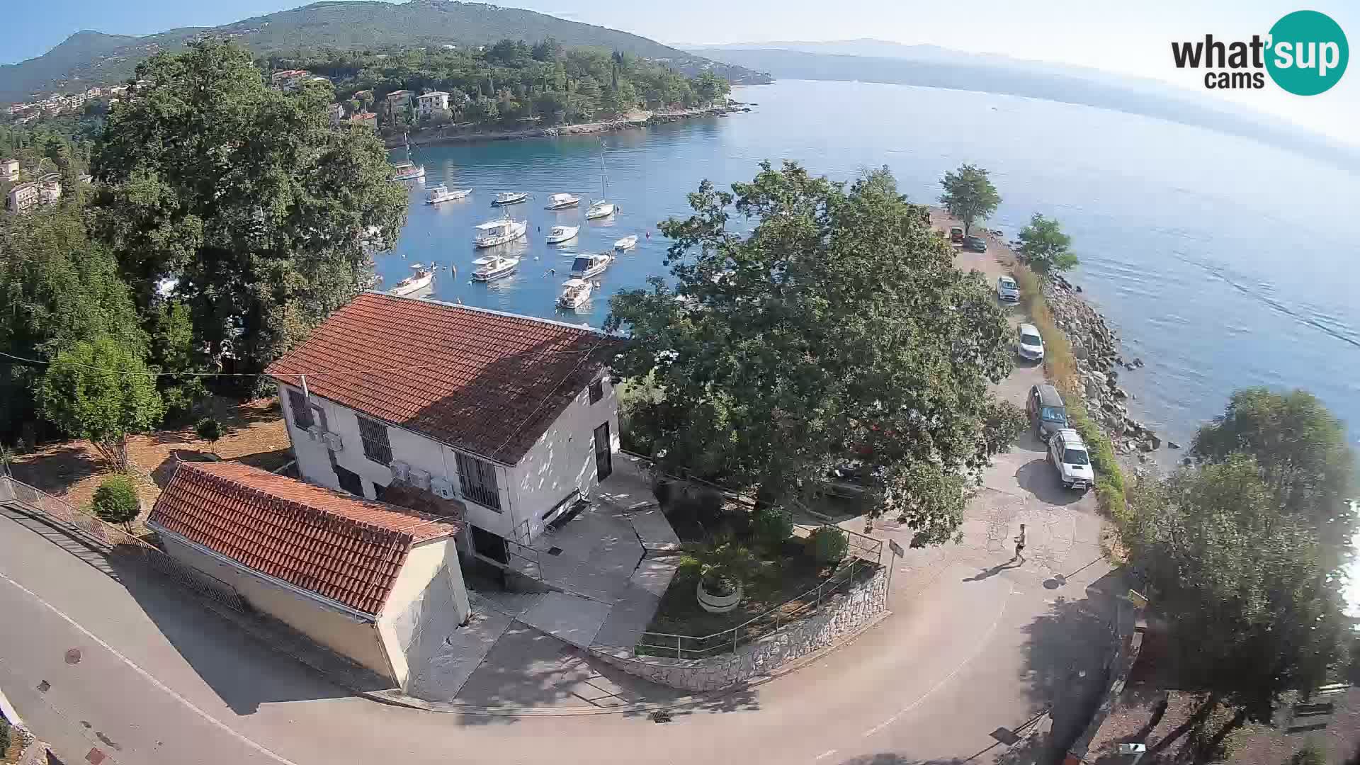 Webcam Ika Hafen – LIVE Blick auf den Hafen und die Lichter von Opatija