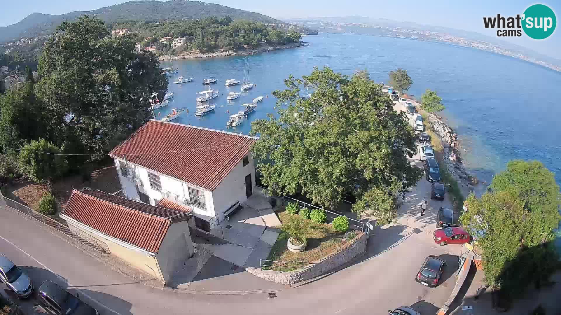Webcam Ika Hafen – LIVE Blick auf den Hafen und die Lichter von Opatija