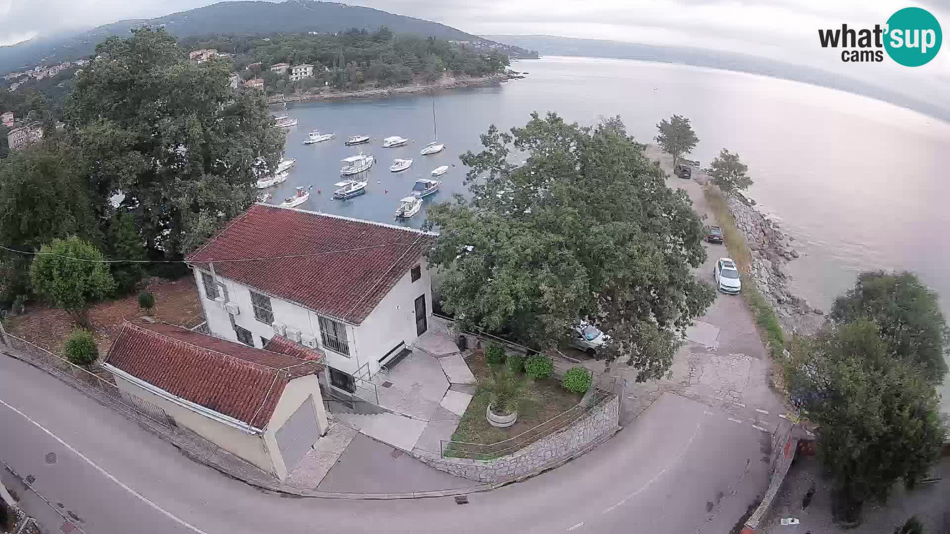 Webcam Ika Hafen – LIVE Blick auf den Hafen und die Lichter von Opatija