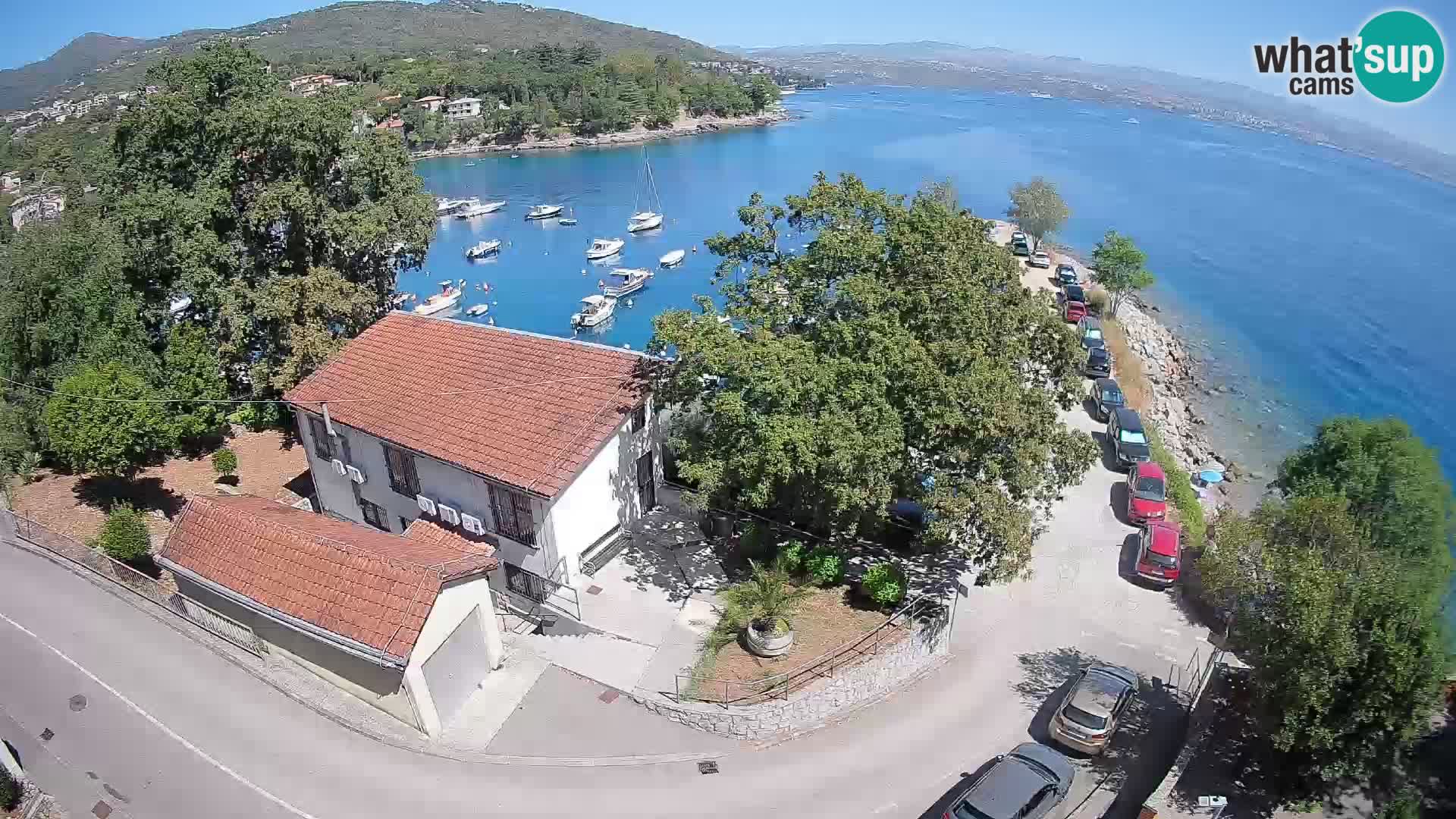 Webcam Ika Hafen – LIVE Blick auf den Hafen und die Lichter von Opatija