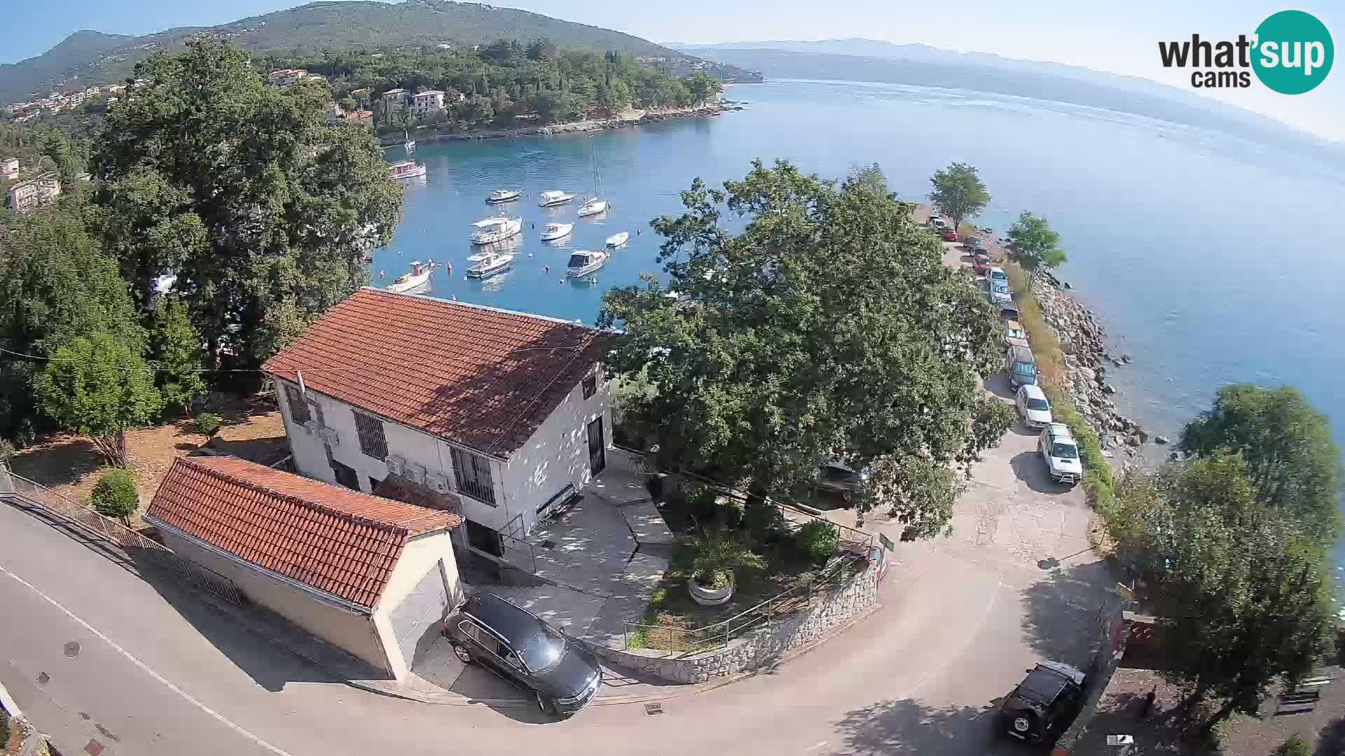 Webcam Ika Hafen – LIVE Blick auf den Hafen und die Lichter von Opatija