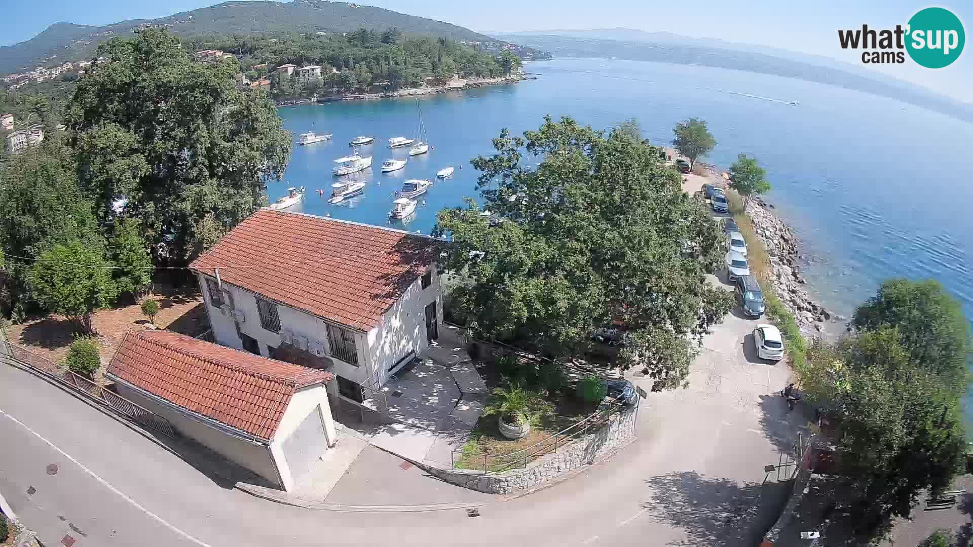 Webcam Ika Hafen – LIVE Blick auf den Hafen und die Lichter von Opatija