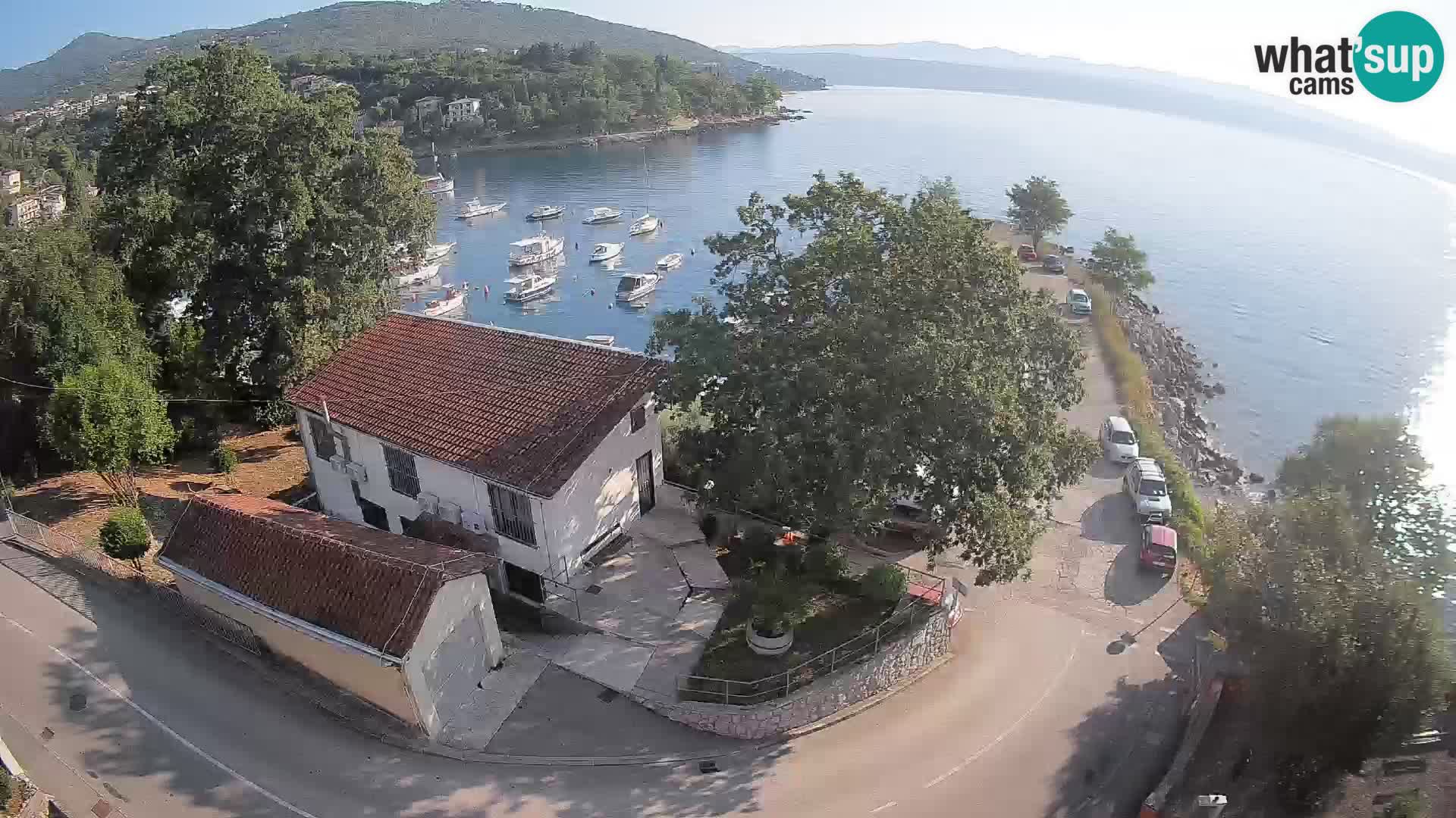 Webcam Ika Hafen – LIVE Blick auf den Hafen und die Lichter von Opatija
