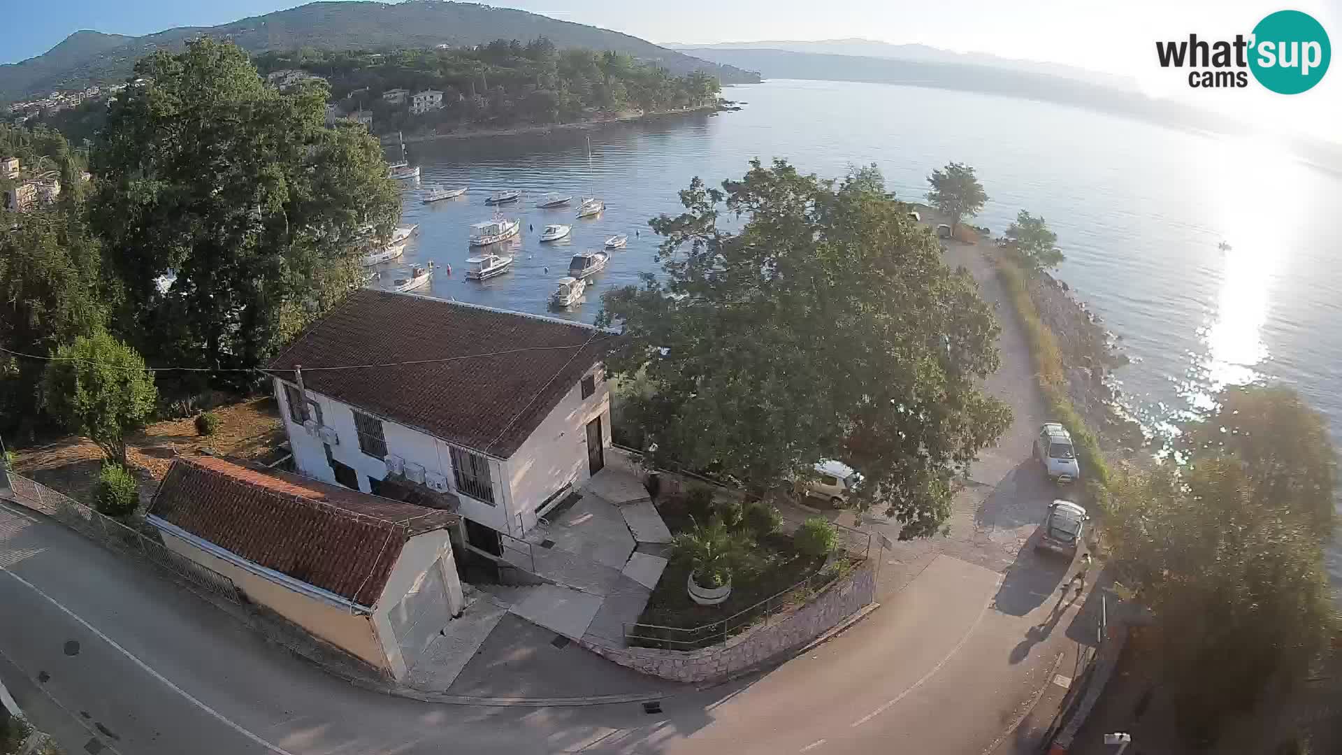 Webcam Ika Hafen – LIVE Blick auf den Hafen und die Lichter von Opatija