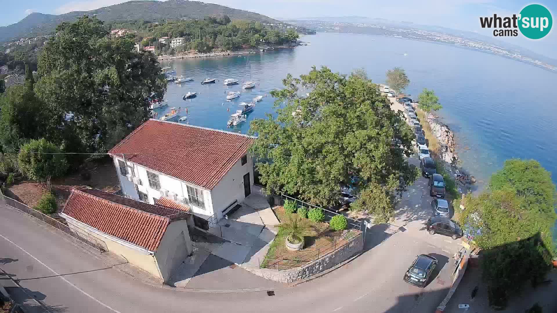 Webcam Ika Hafen – LIVE Blick auf den Hafen und die Lichter von Opatija